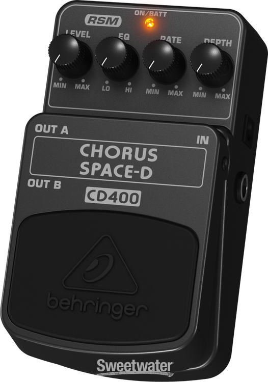 Behringer Chorus Space-D CD400 Digital 3-Dimensional Sound Effects