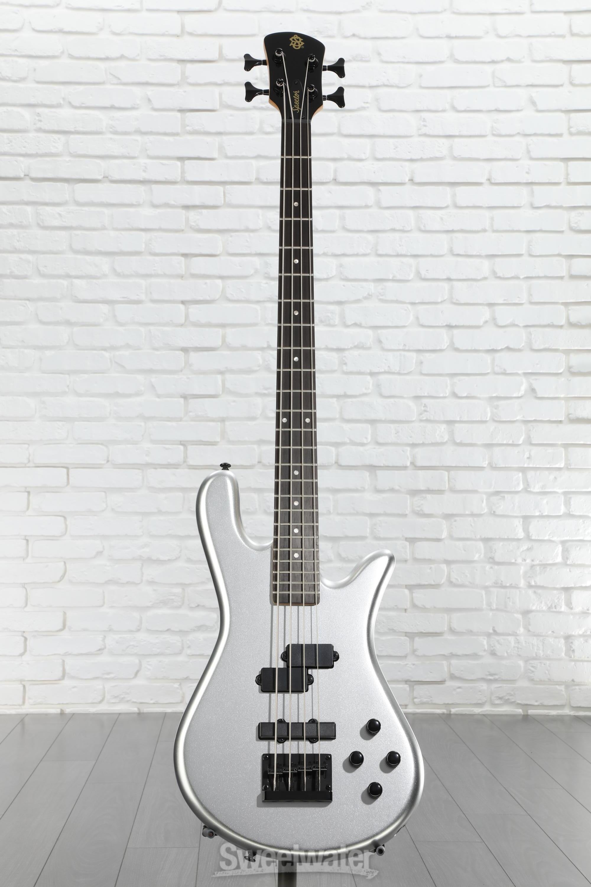 Spector Performer 4 Bass Guitar - Silver | Sweetwater