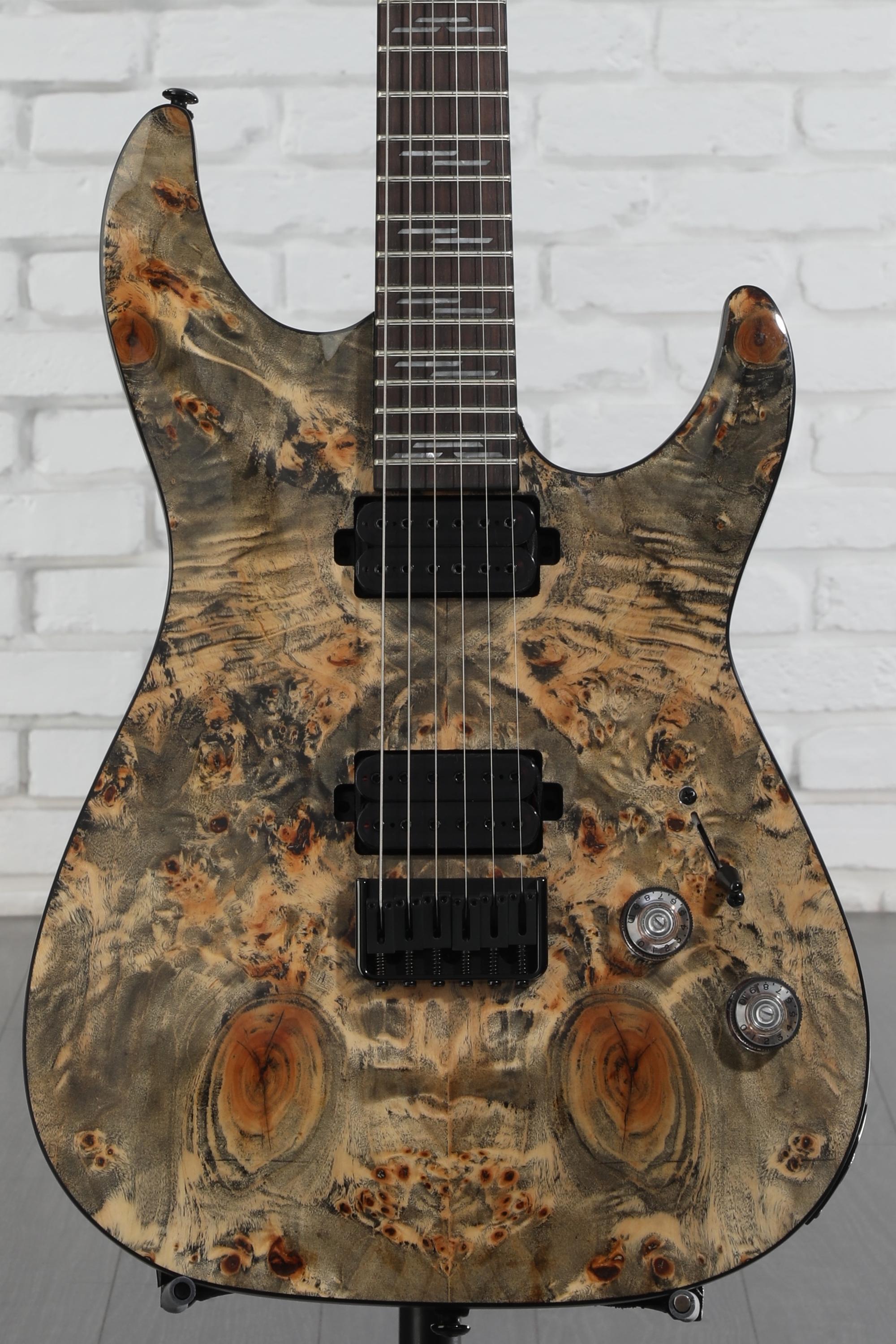 Schecter OMEN6 ソフトケース付き Schecter Omen Elite-6 Electric Guitar - Black Cherry Burst