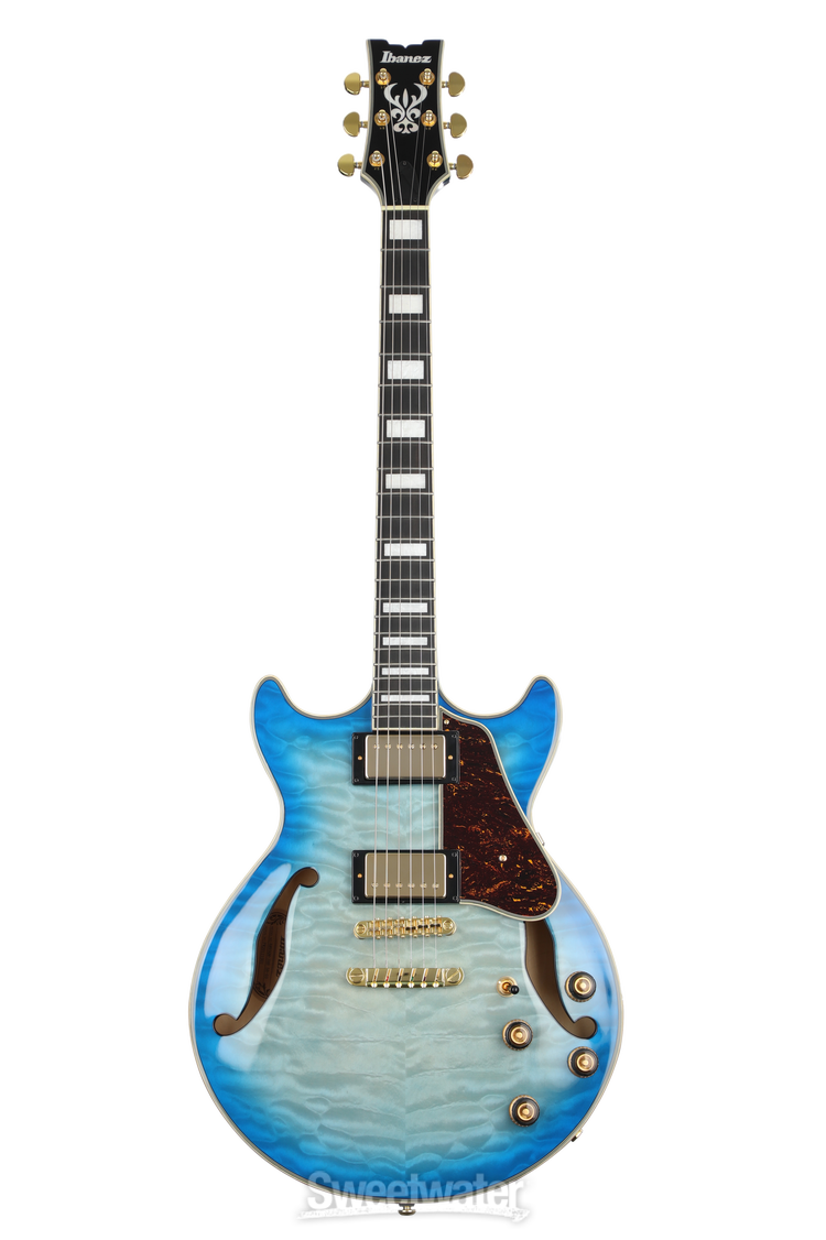 Ibanez Artcore Expressionist AM93QM Semi-hollow Electric Guitar