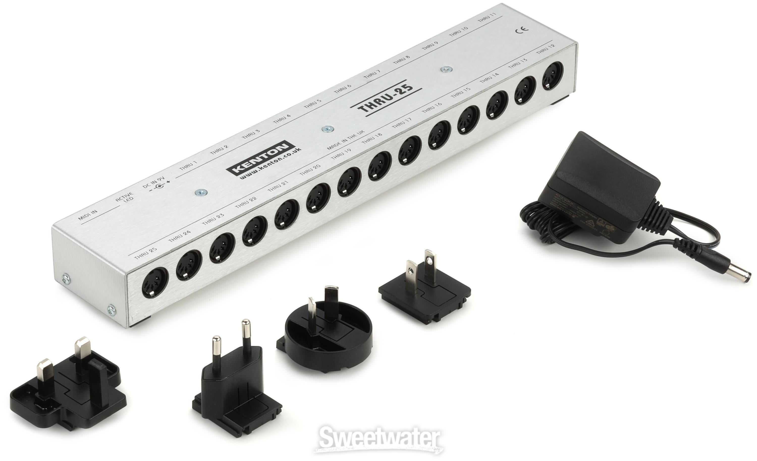 KENTON THRU-5 MIDIインターフェース KENTON THRU-5 MIDIインターフェース Kenton Thru-5 MIDI Thru