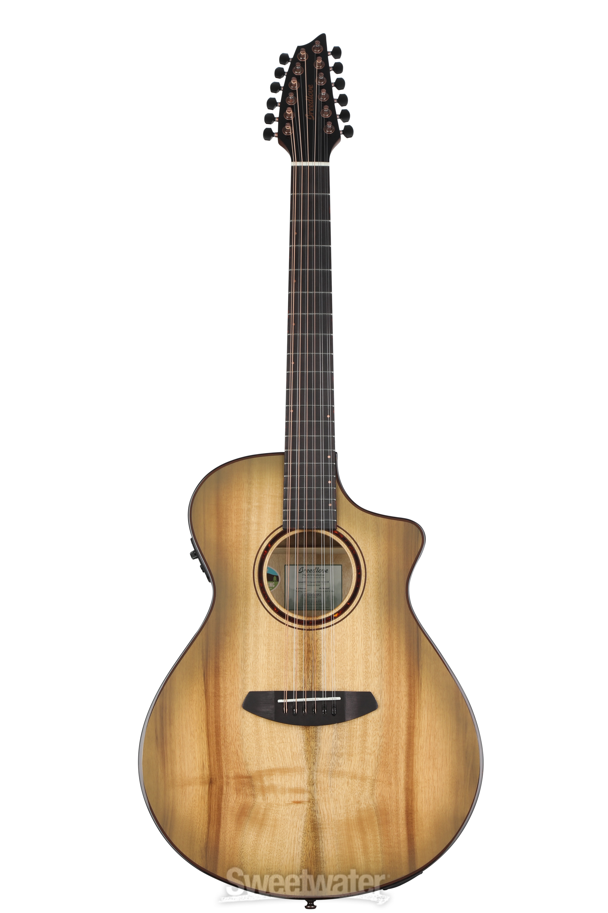 Breedlove ECO Pursuit Exotic S Concert CE 12-string Acoustic