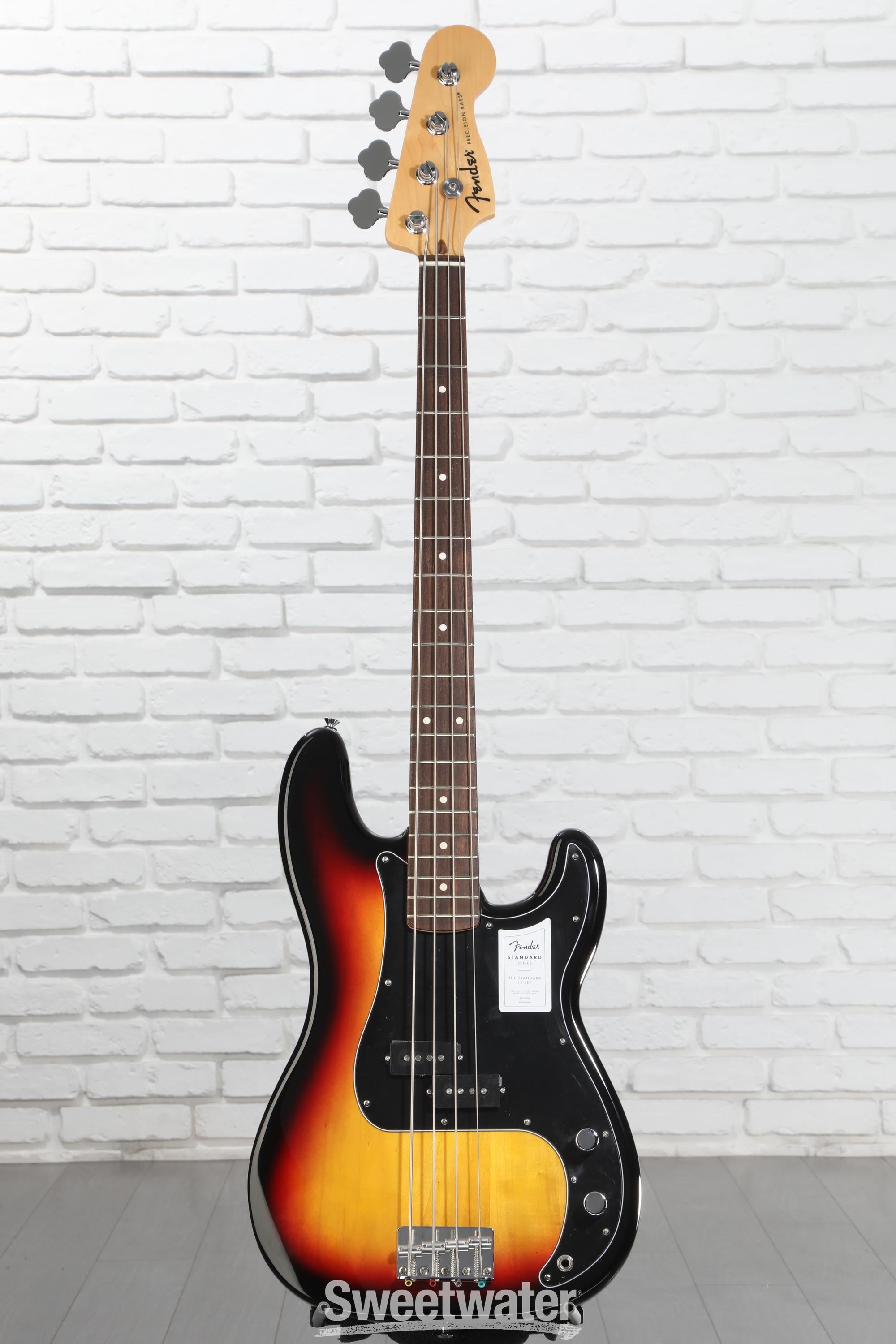 Fender Standard Precision Bass - 3-color Sunburst, Laurel