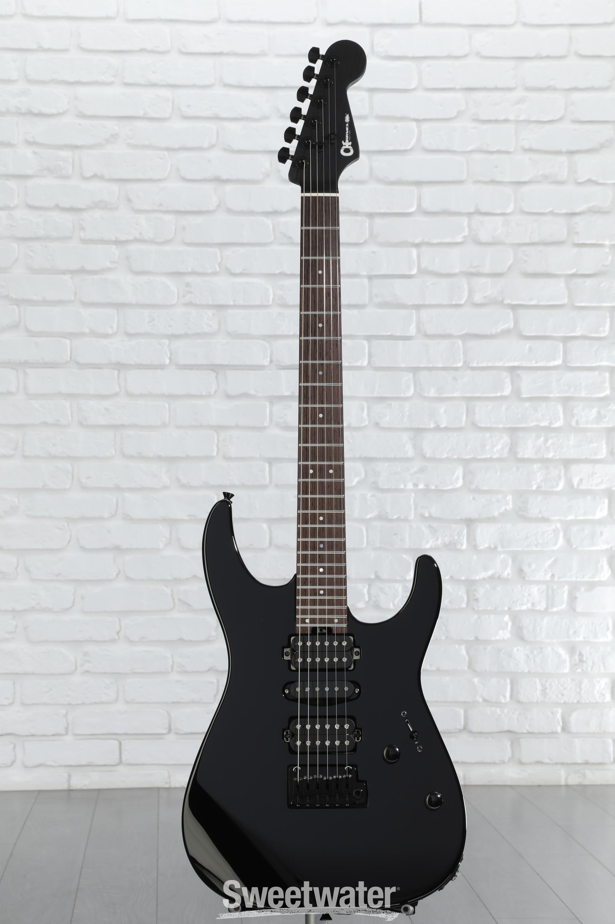 Charvel MJ DK24 HSH 2PT Electric Guitar - Black | Sweetwater