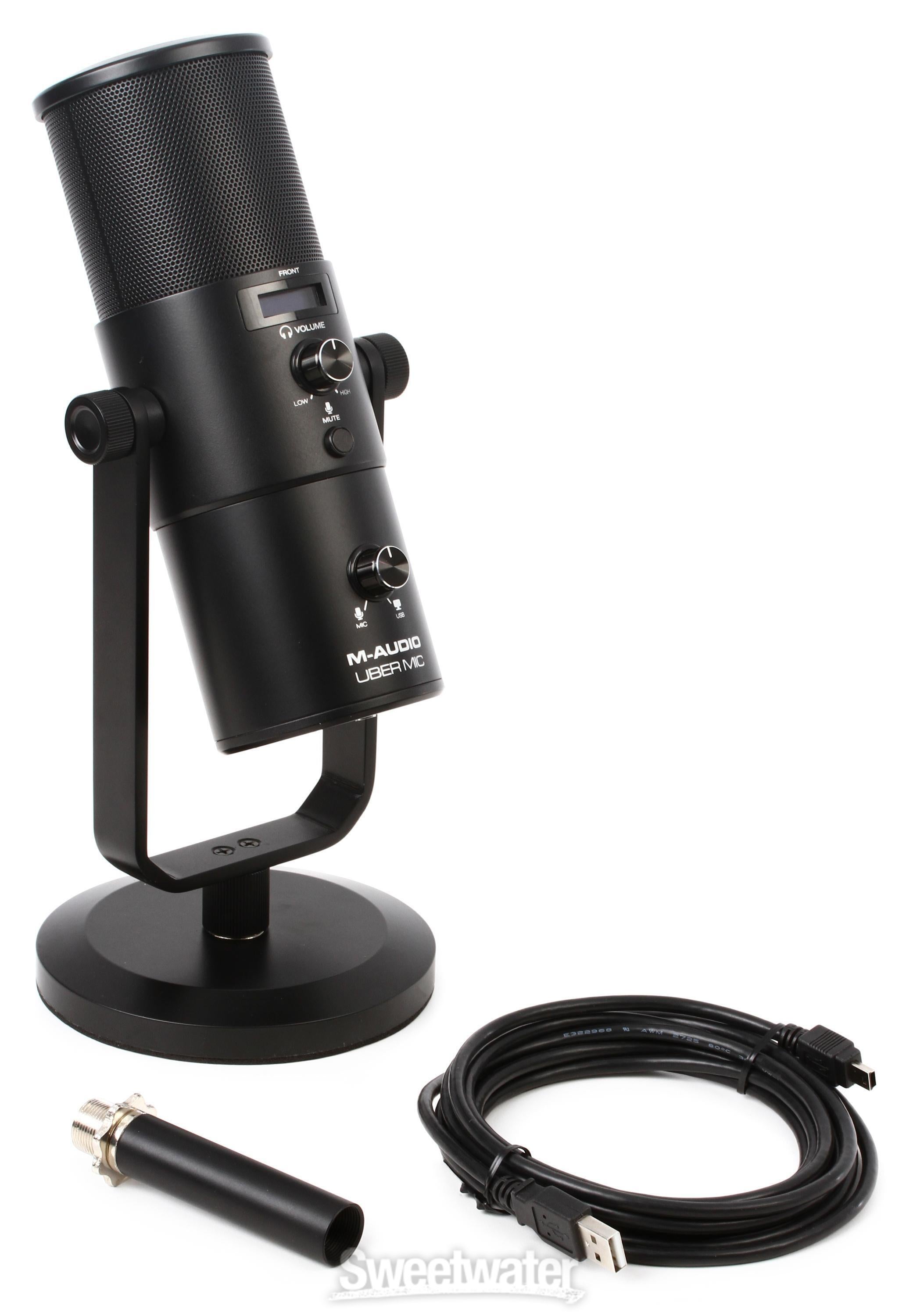 M-Audio Uber Mic - USB Microphone with Headphone Output | Sweetwater