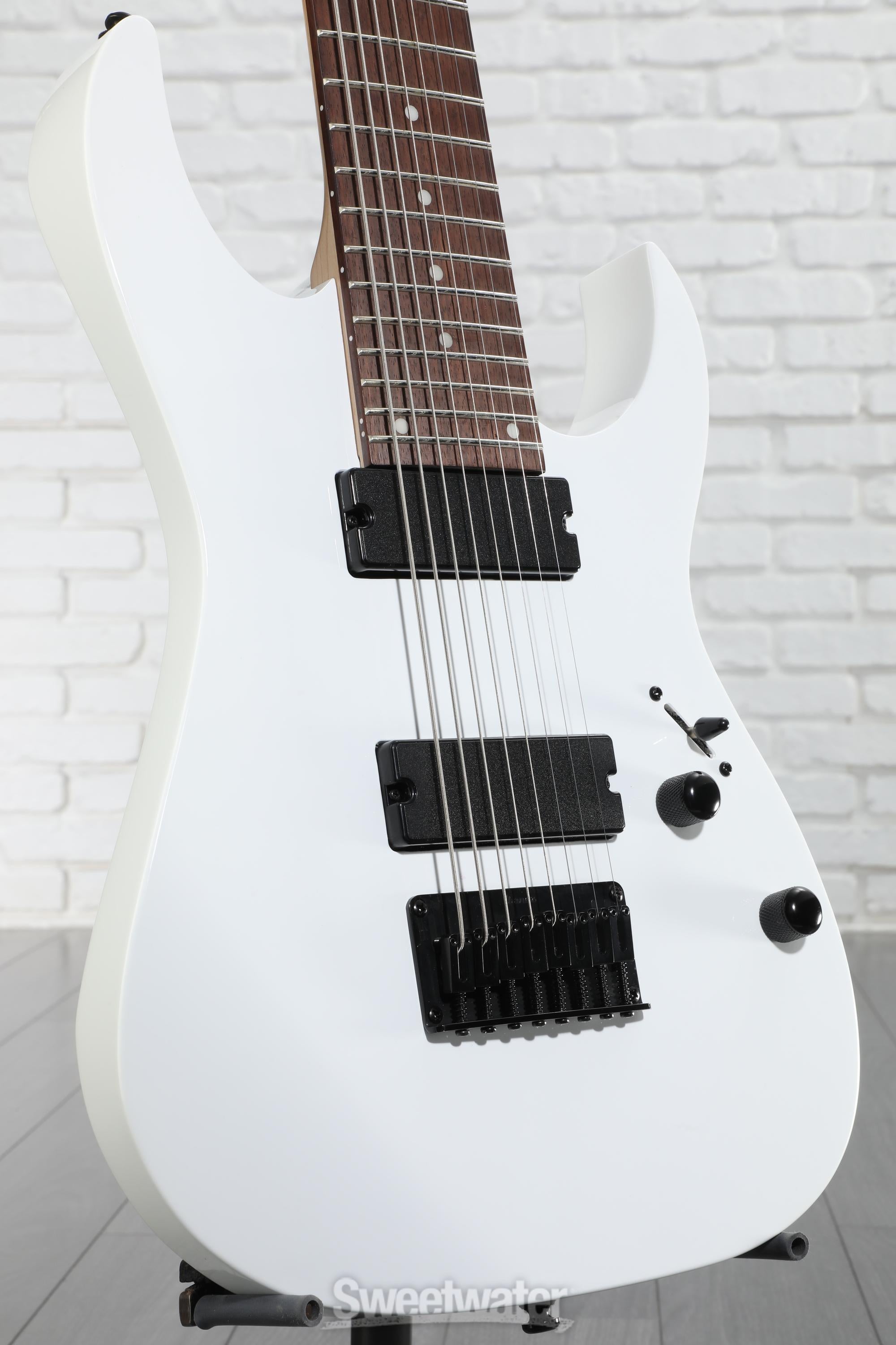 ギター Ibanez RG8 White Ibanez RG8 8-String Electric Guitar | Music & Arts