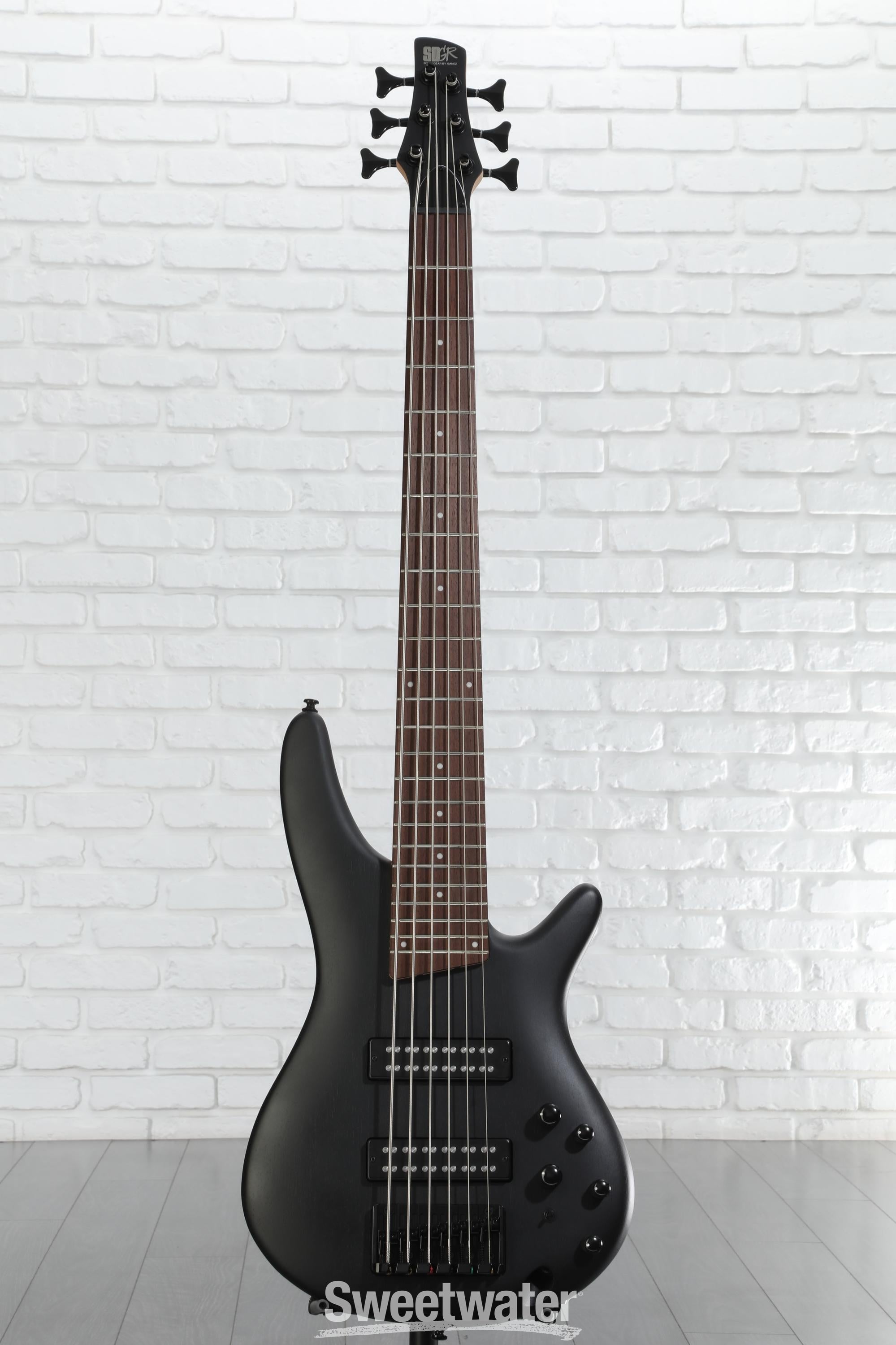 大勧め Ibanez Black Weathered - Guitar Bass SR306EB Standard ベース