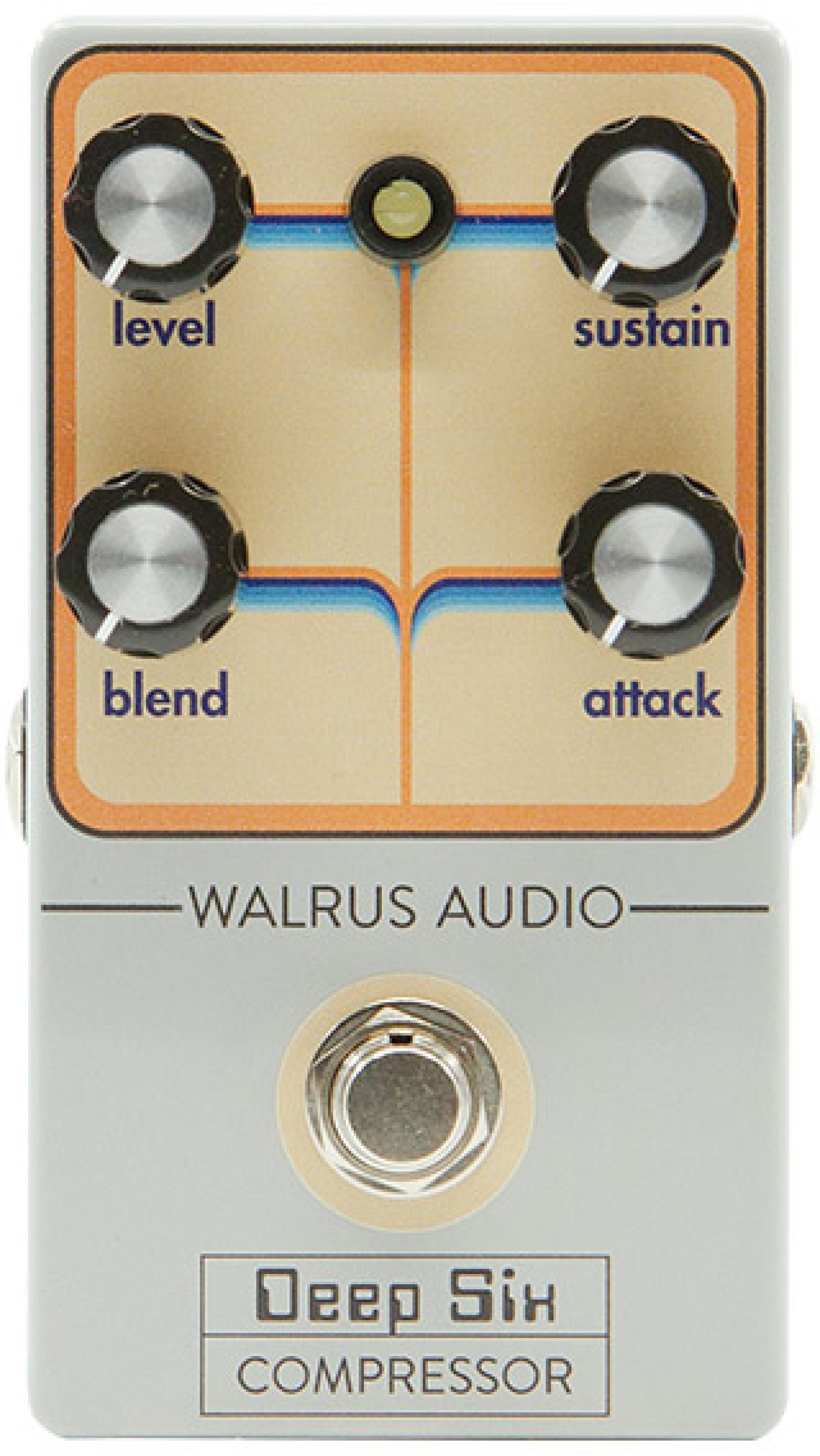 Walrus Audio Deep Six Compressor Pedal - Limited Retro Edition