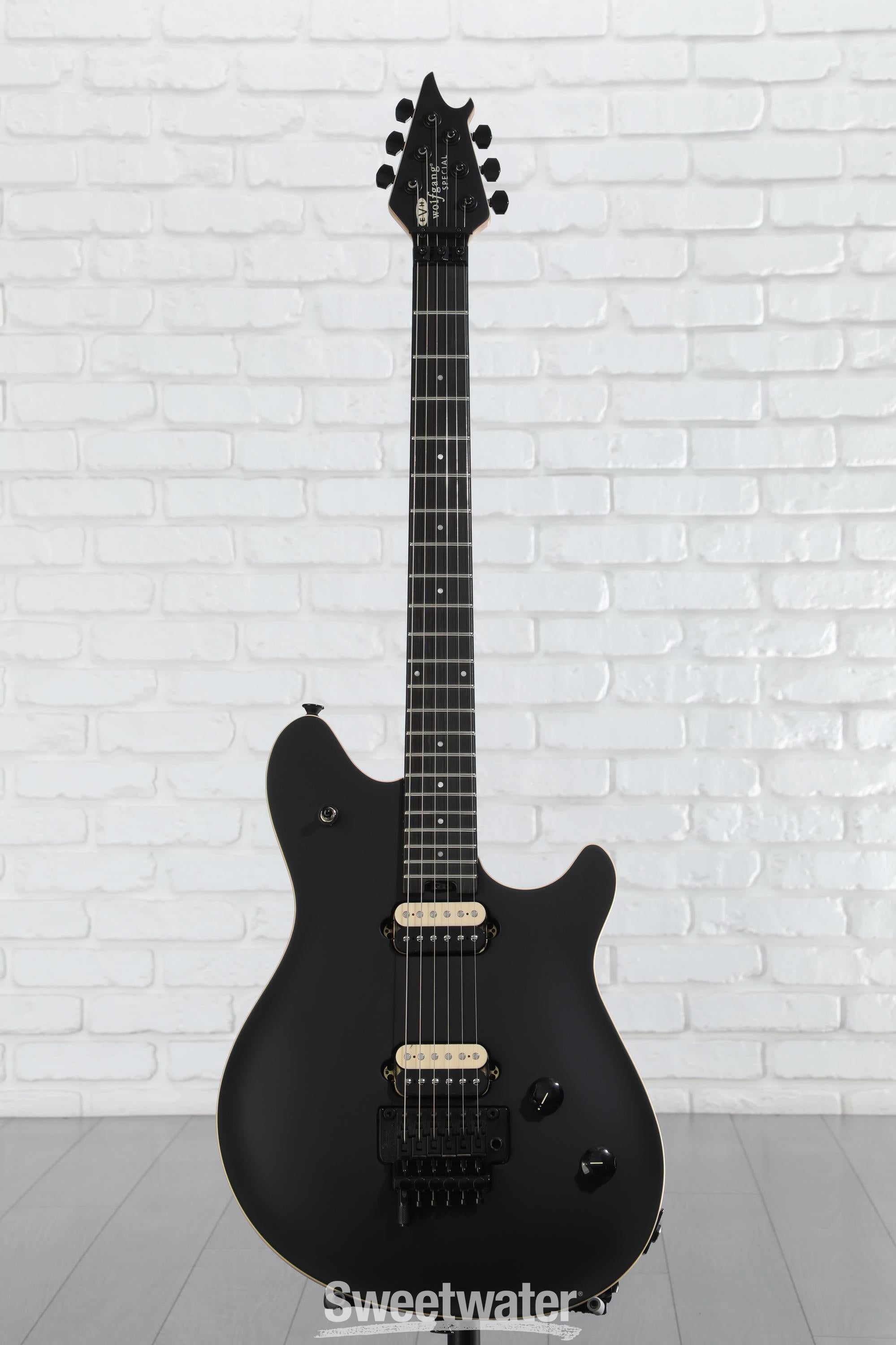ギター EVH Wolfgang Special Stealth Black EVH Wolfgang Special Electric Guitar - Stealth Black
