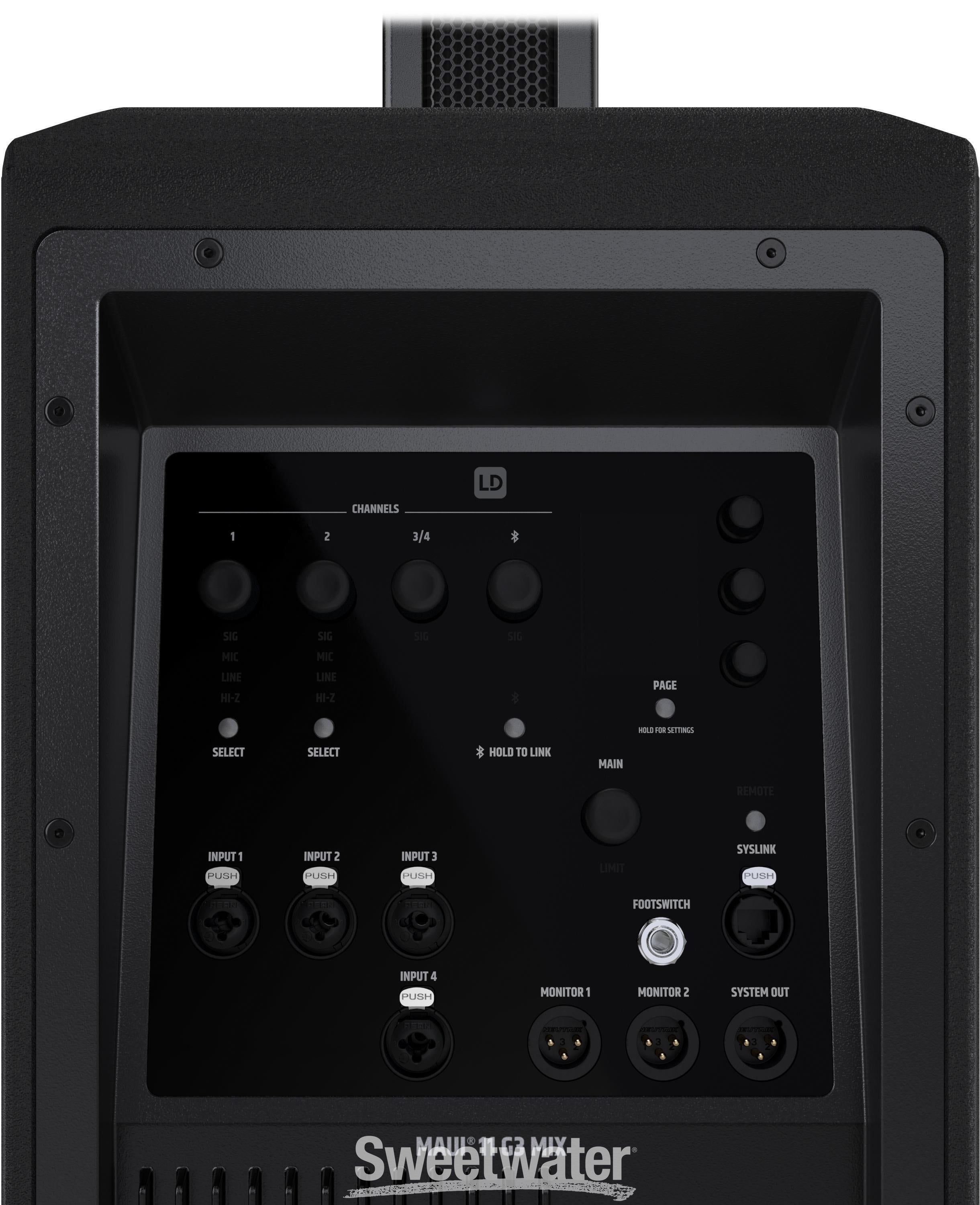 LD Systems Maui 11 G3 Mix Column Speaker Array and Subwoofer