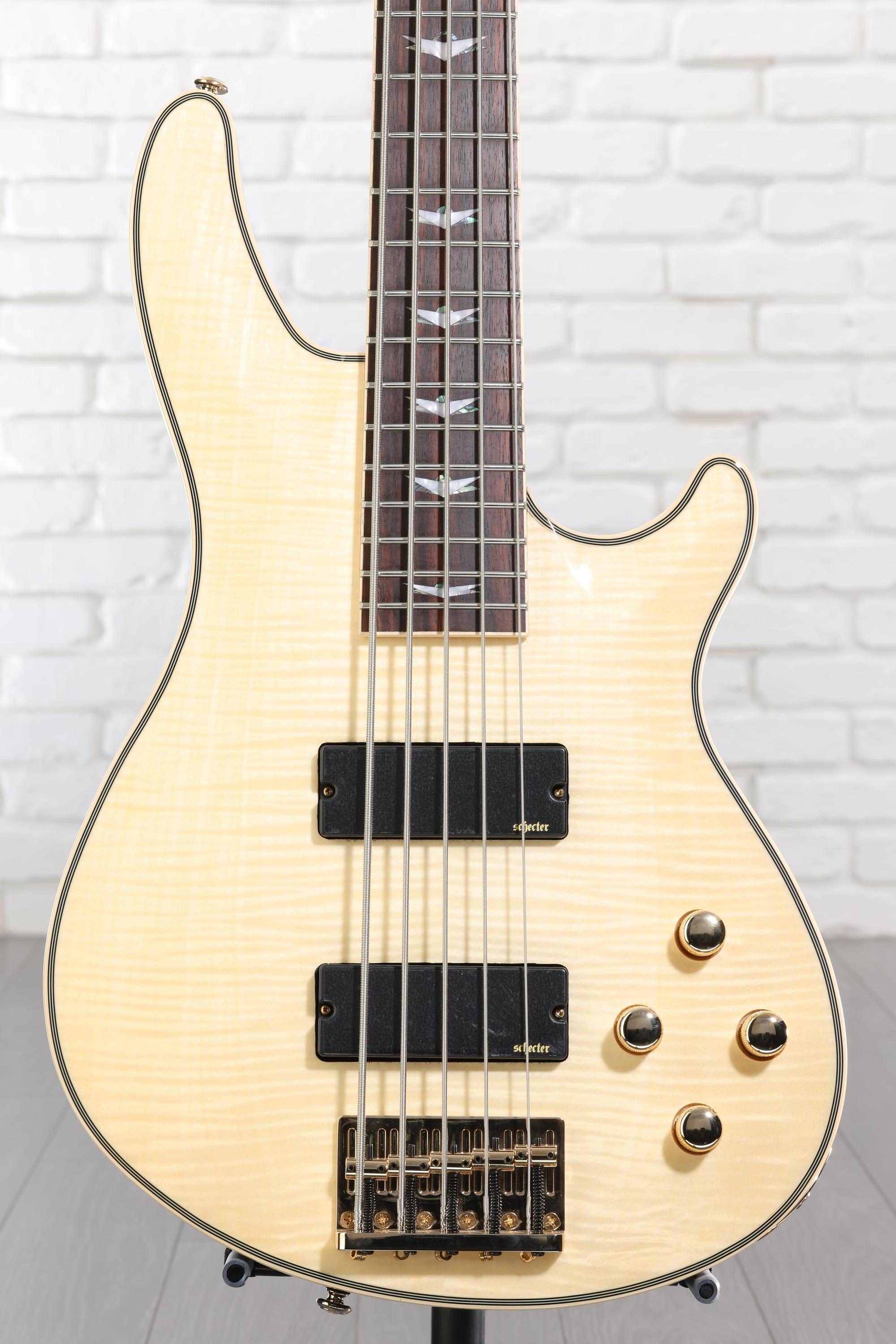 Schecter Omen Extreme-5 Bass Guitar - Natural | Sweetwater