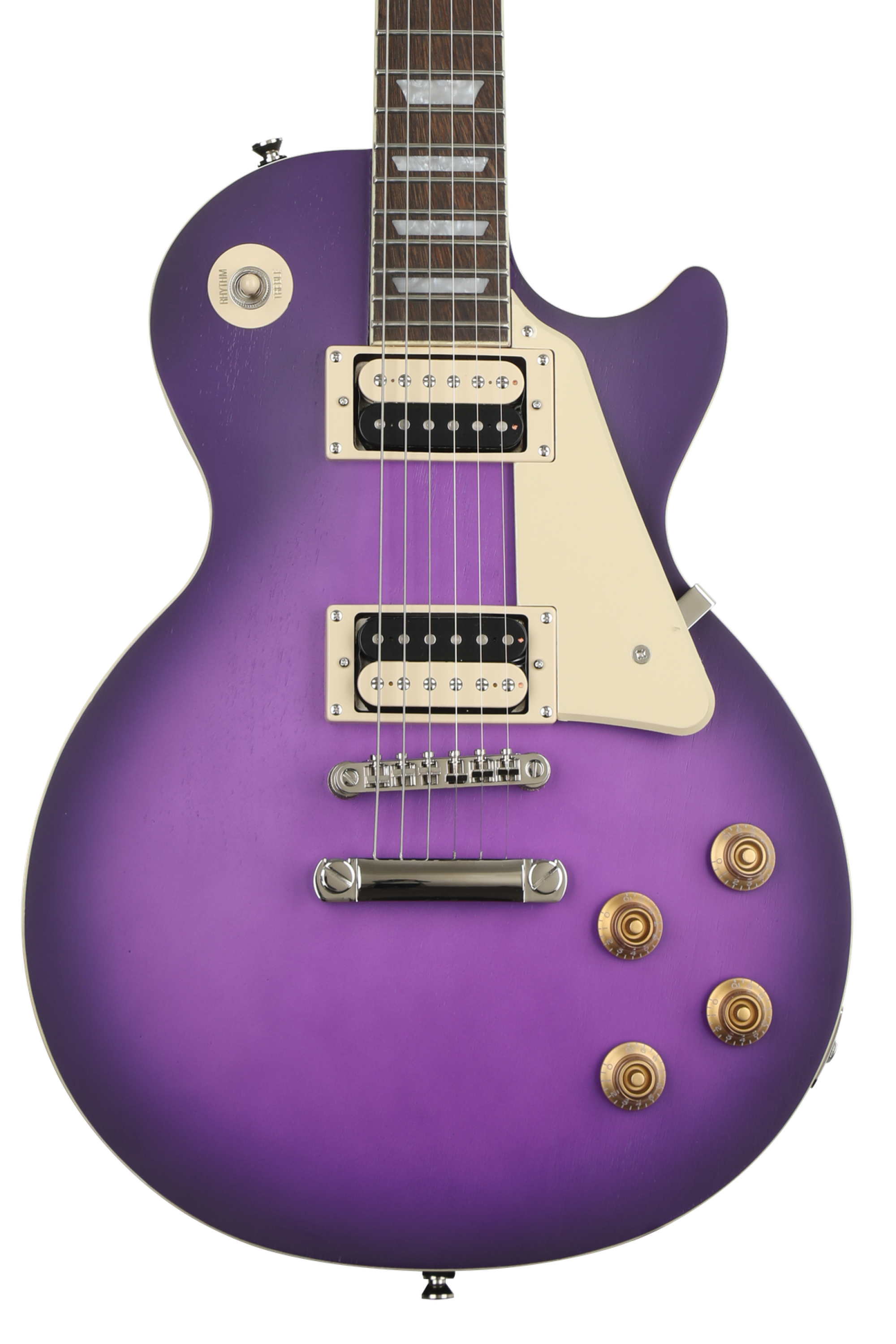 Epiphone Les Paul Classic Worn Electric Guitar - Worn Purple Epiphone Les Paul Classic Worn Electric Guitar - Worn Purple