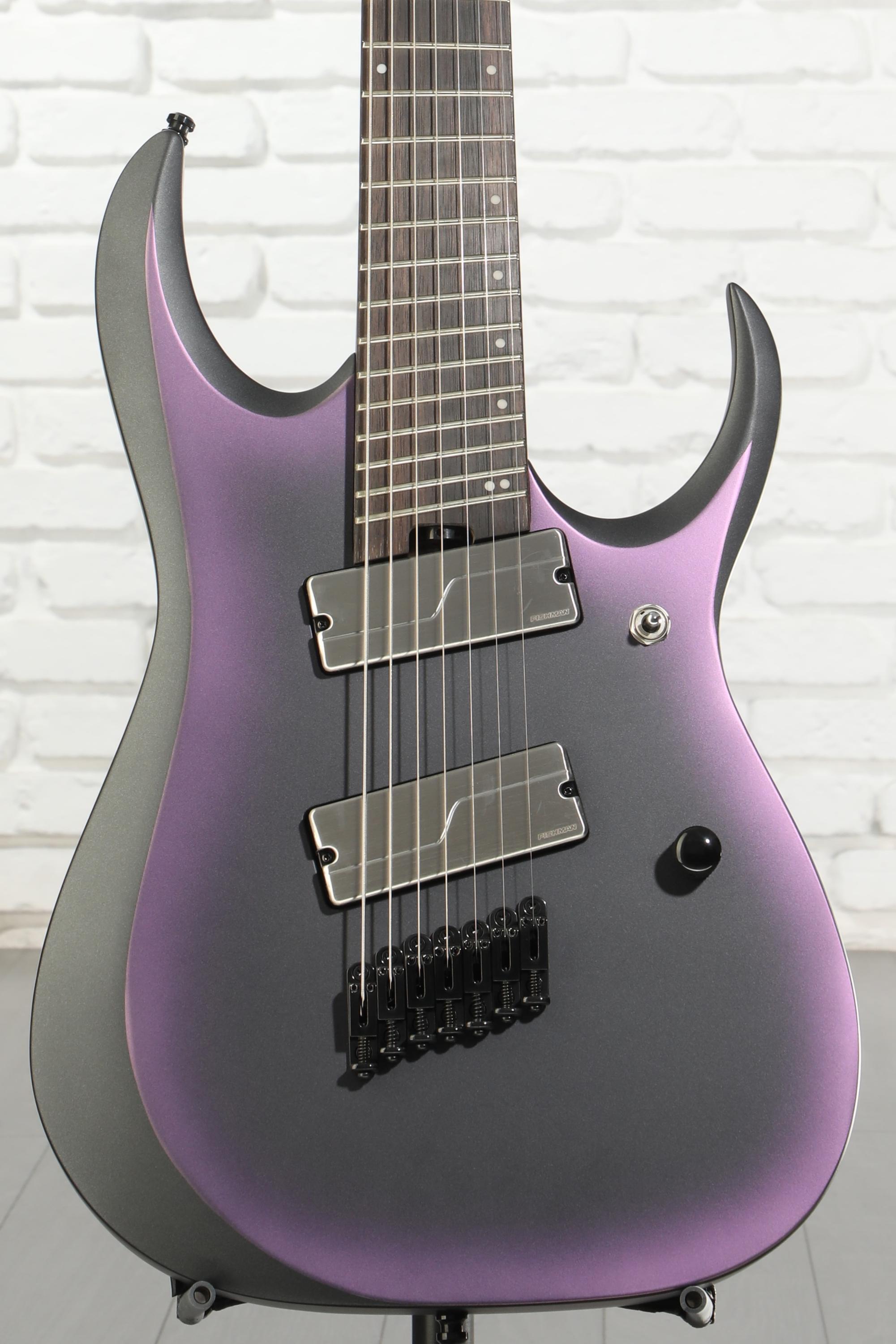 Ibanez Axion Label RGD71ALMS - Black Aurora Burst Matte | Sweetwater
