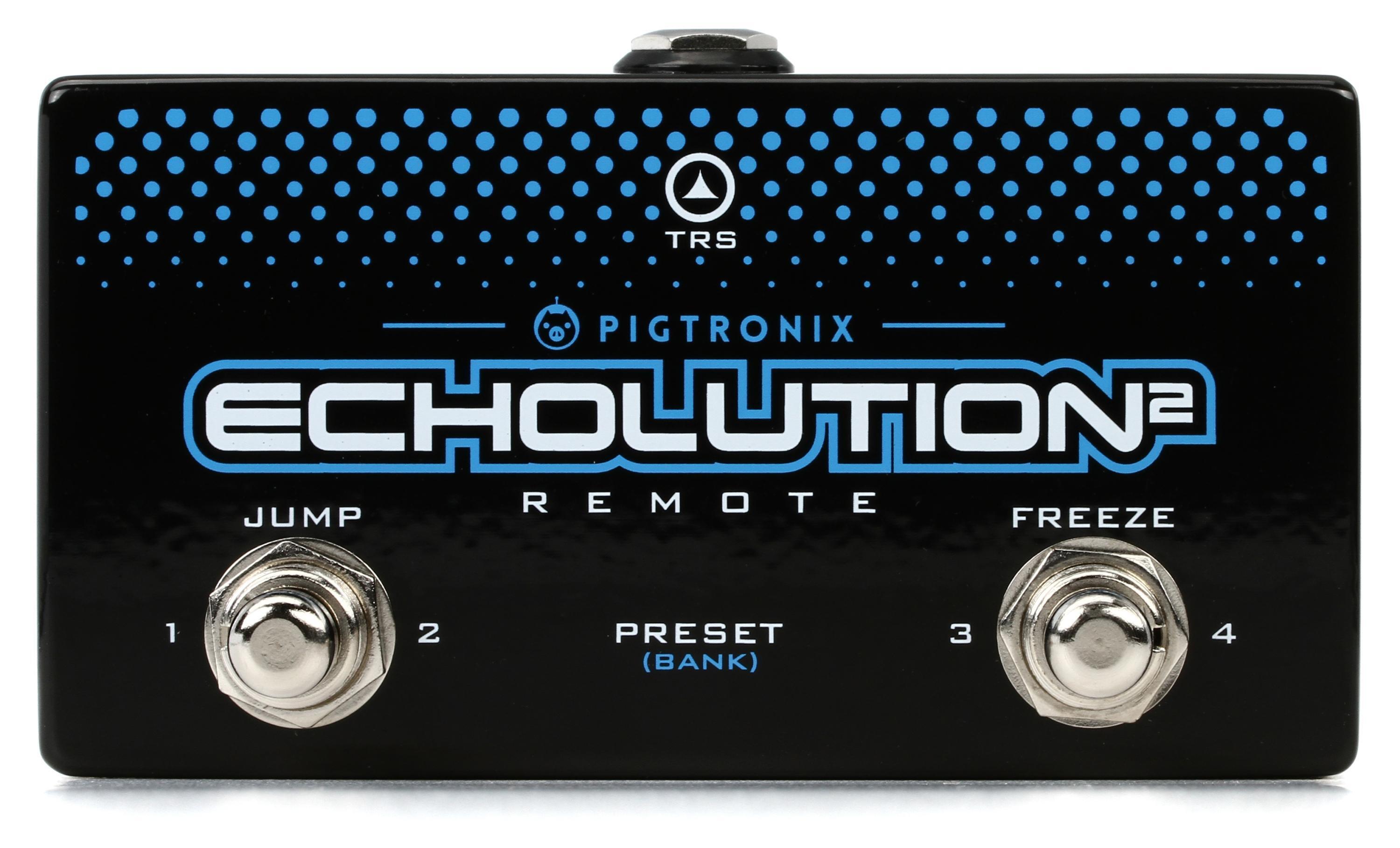 Pigtronix Echolution 2 Deluxe + Remote Pigtronix Echolution 2 Remote - Tonebox.com
