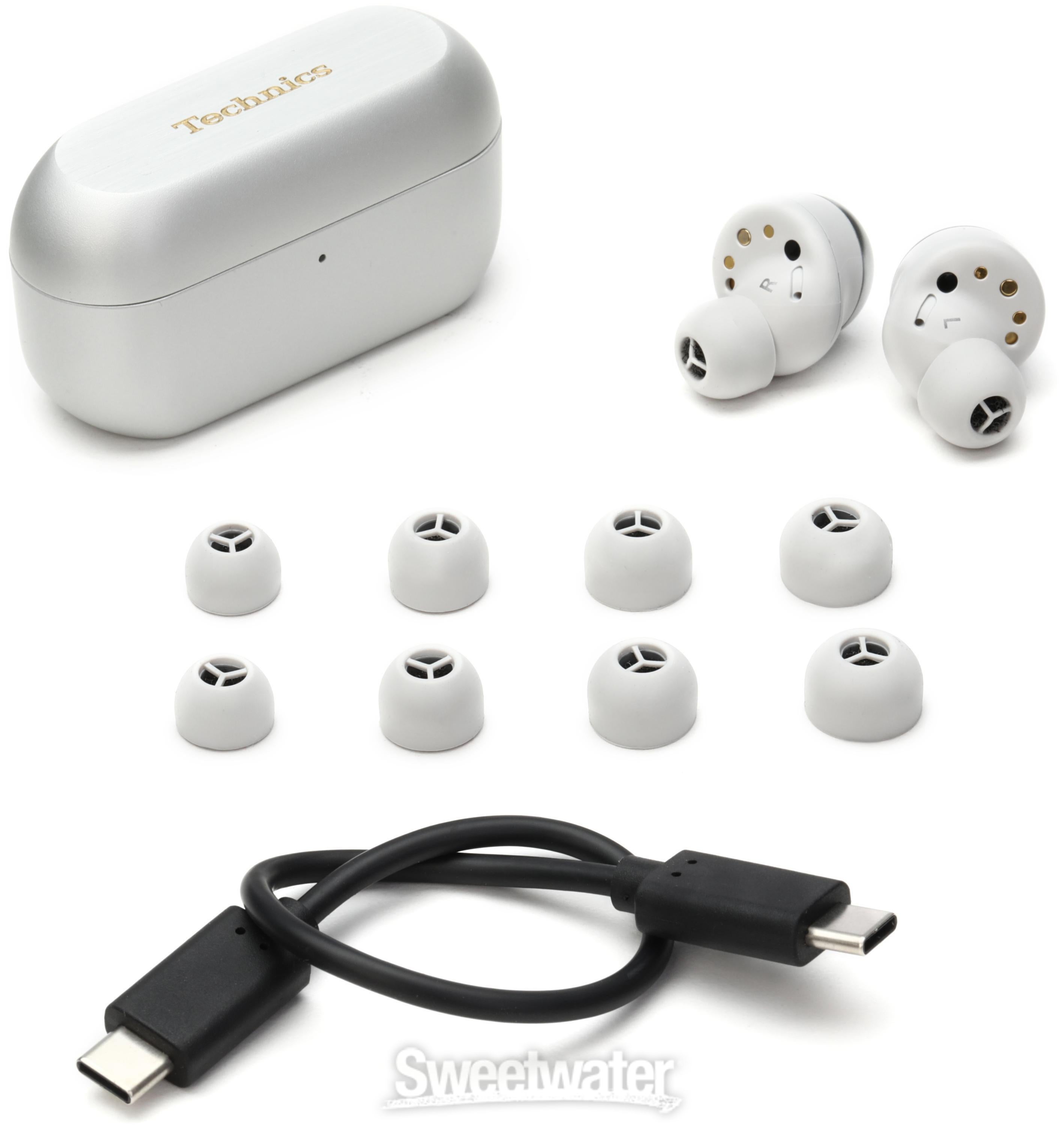 Technics AZ100 シルバー Technics AZ100 True Wireless Noise-canceling Earbuds
