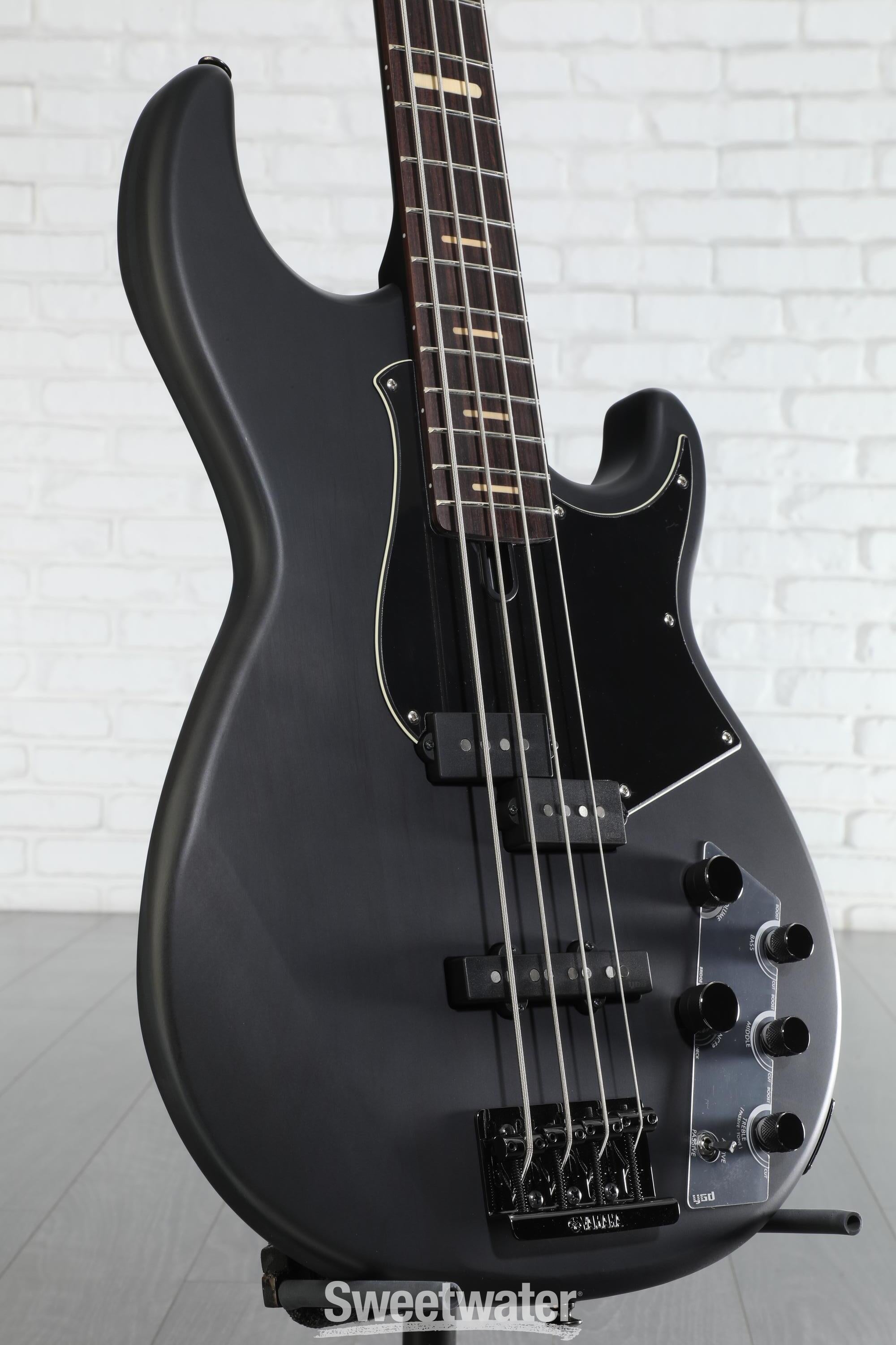 Yamaha BB734A 4-string Bass Guitar - Translucent Matte Black