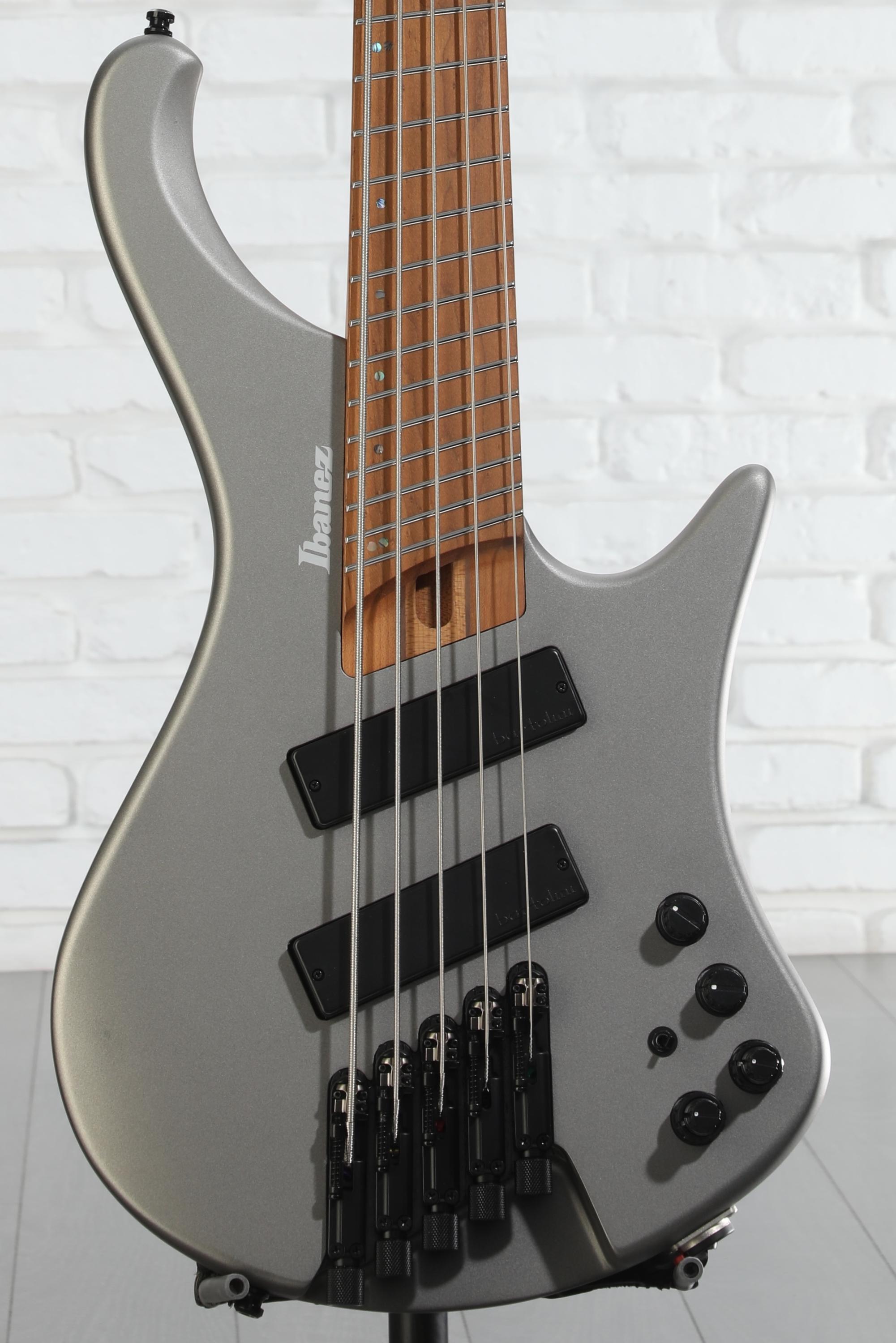 Ibanez Bass Workshop EHB1005SMS Bass Guitar - Metallic Gray