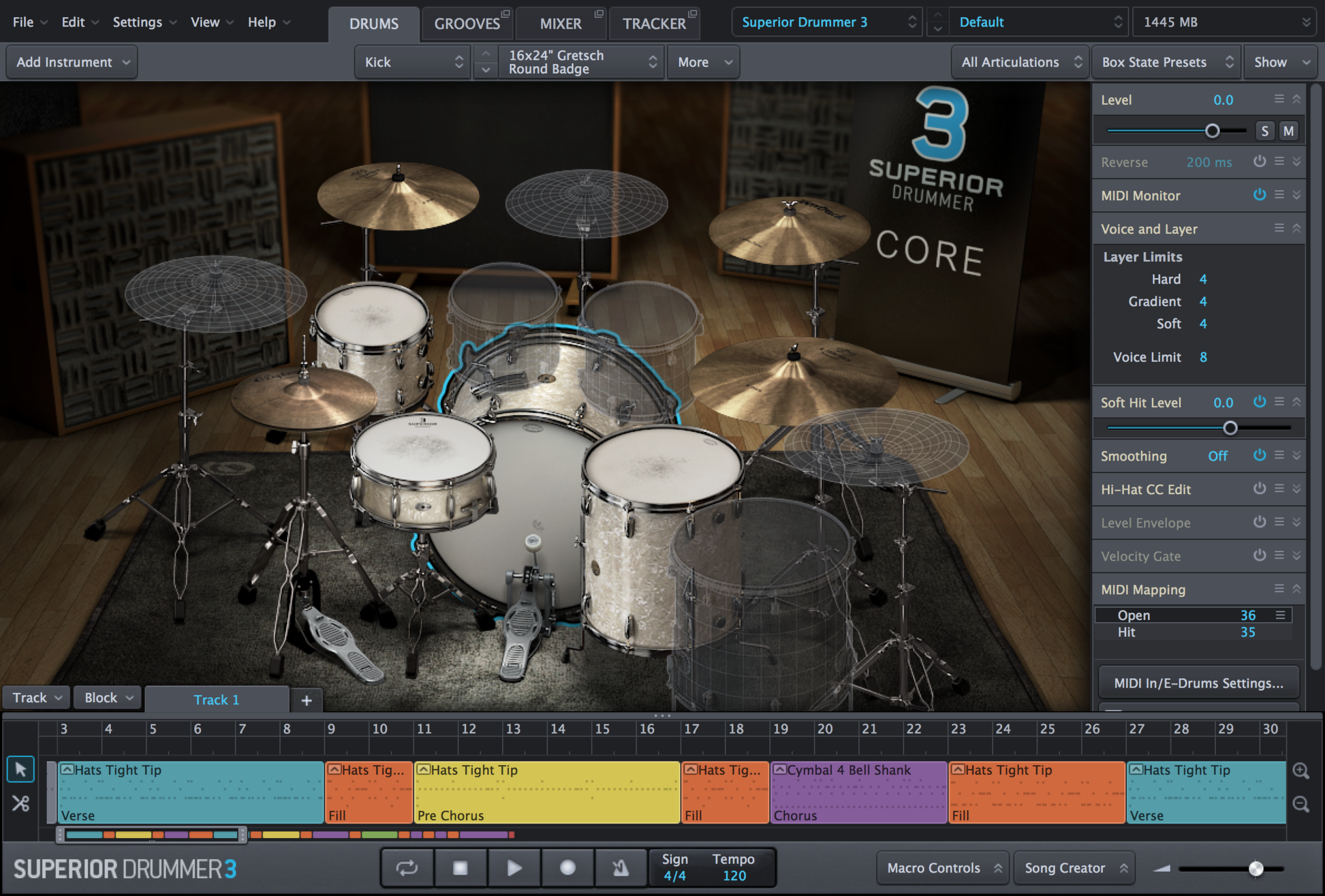 Toontrack Superior Drummer 3 Virtual Drum Software