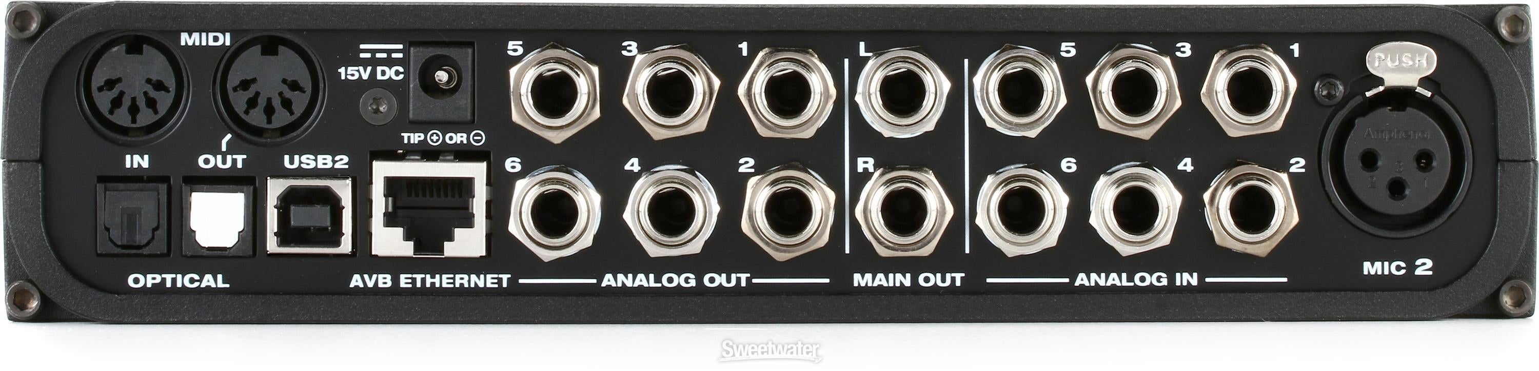 MOTU UltraLite AVB USB / AVB / iOS Interface | Sweetwater