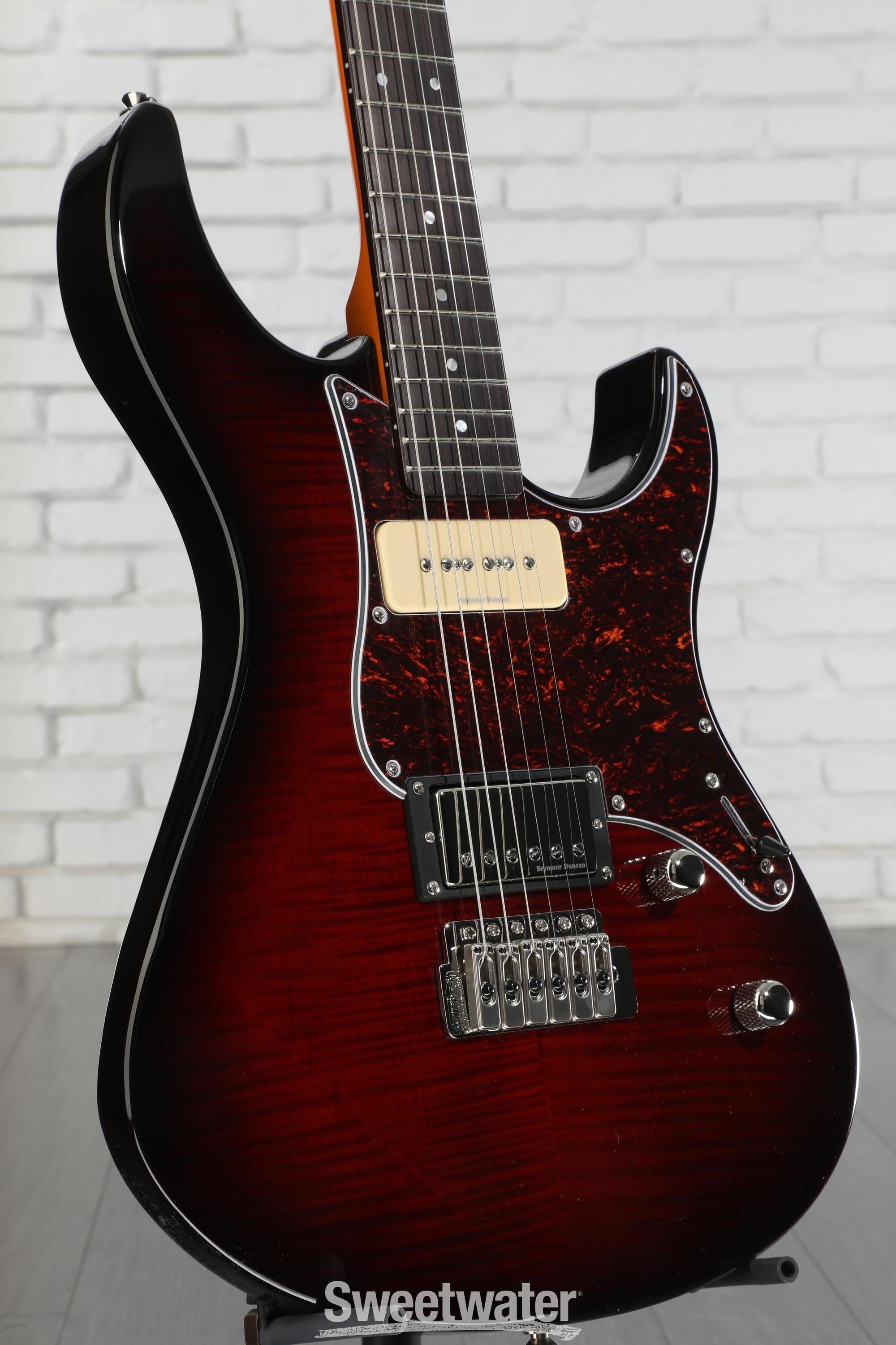 ギター YAMAHA Pacifica 611FM Amazon.com: Yamaha Pacifica PAC611HFM TBL Solid-Body