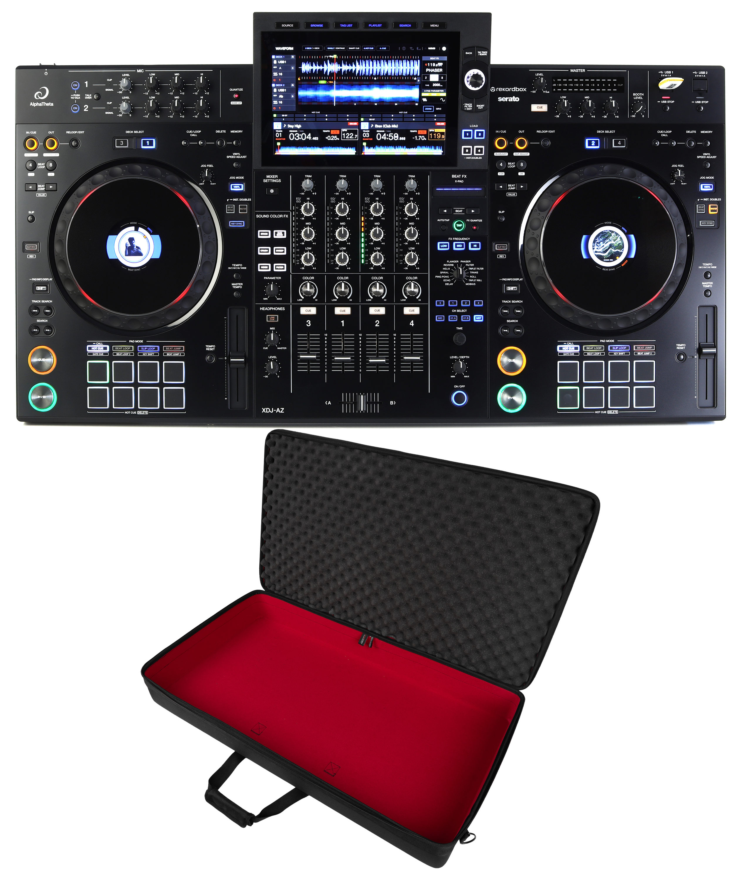 AlphaTheta XDJ-AZ 4-channel Digital DJ System with Decksaver