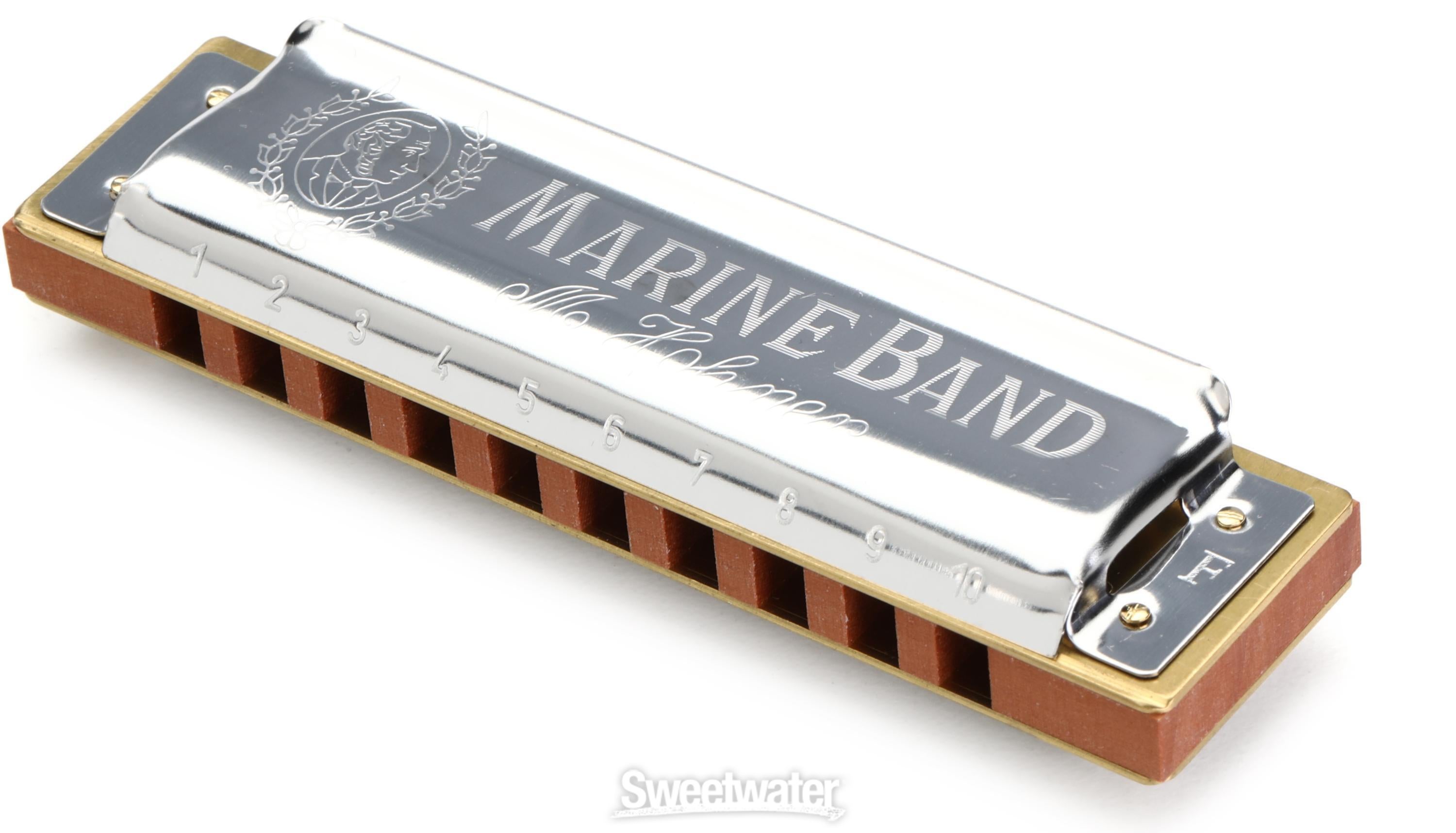 Hohner Marine Band 1896 Harmonica - Key of F | Sweetwater