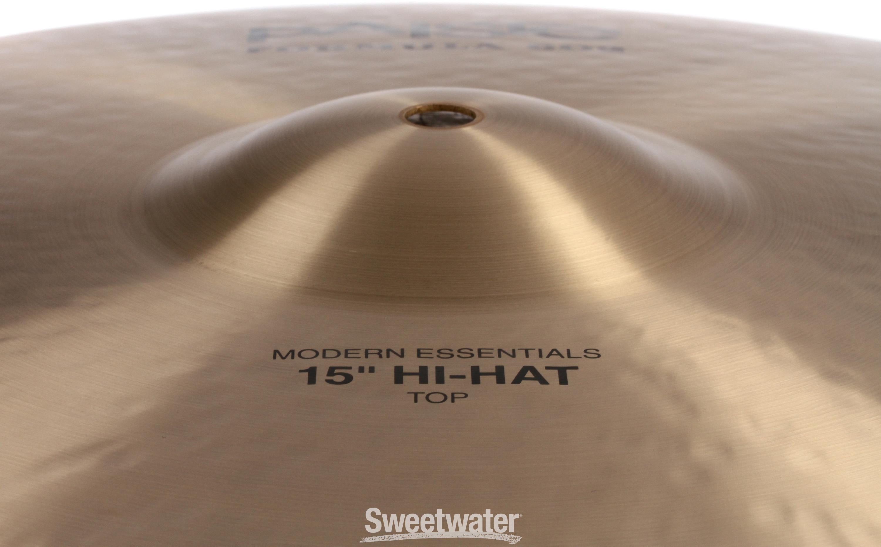 Paiste 15 inch Formula 602 Modern Essentials Hi-hat Cymbals
