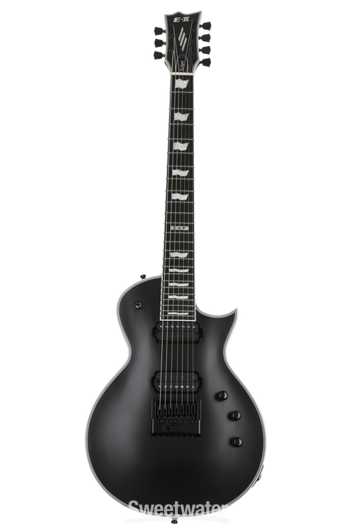 E-II EC-7 ET ESP E-II Eclipse-7 Evertune - Black Satin | Sweetwater