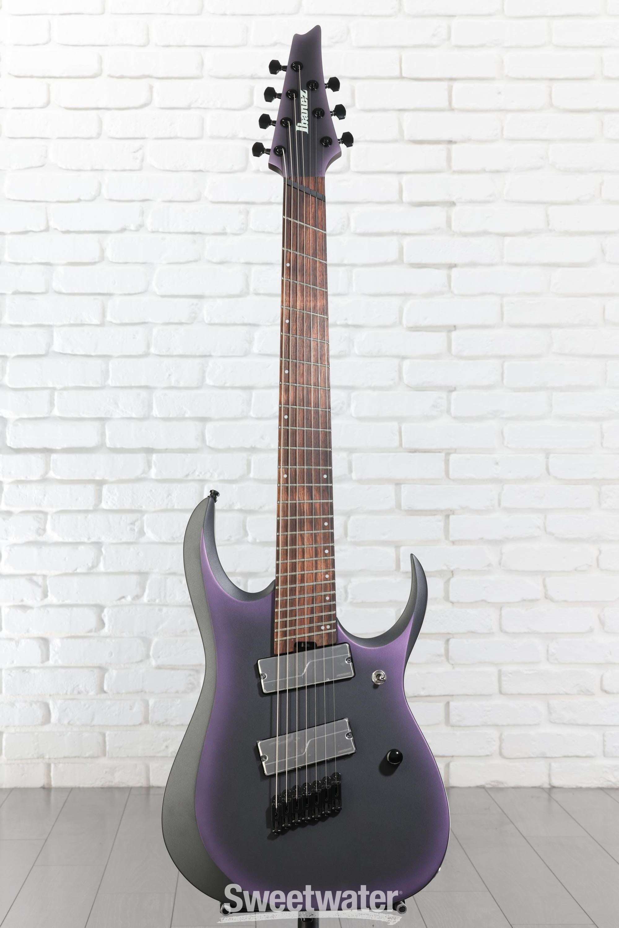 Ibanez Axion Label RGD71ALMS - Black Aurora Burst Matte | Sweetwater