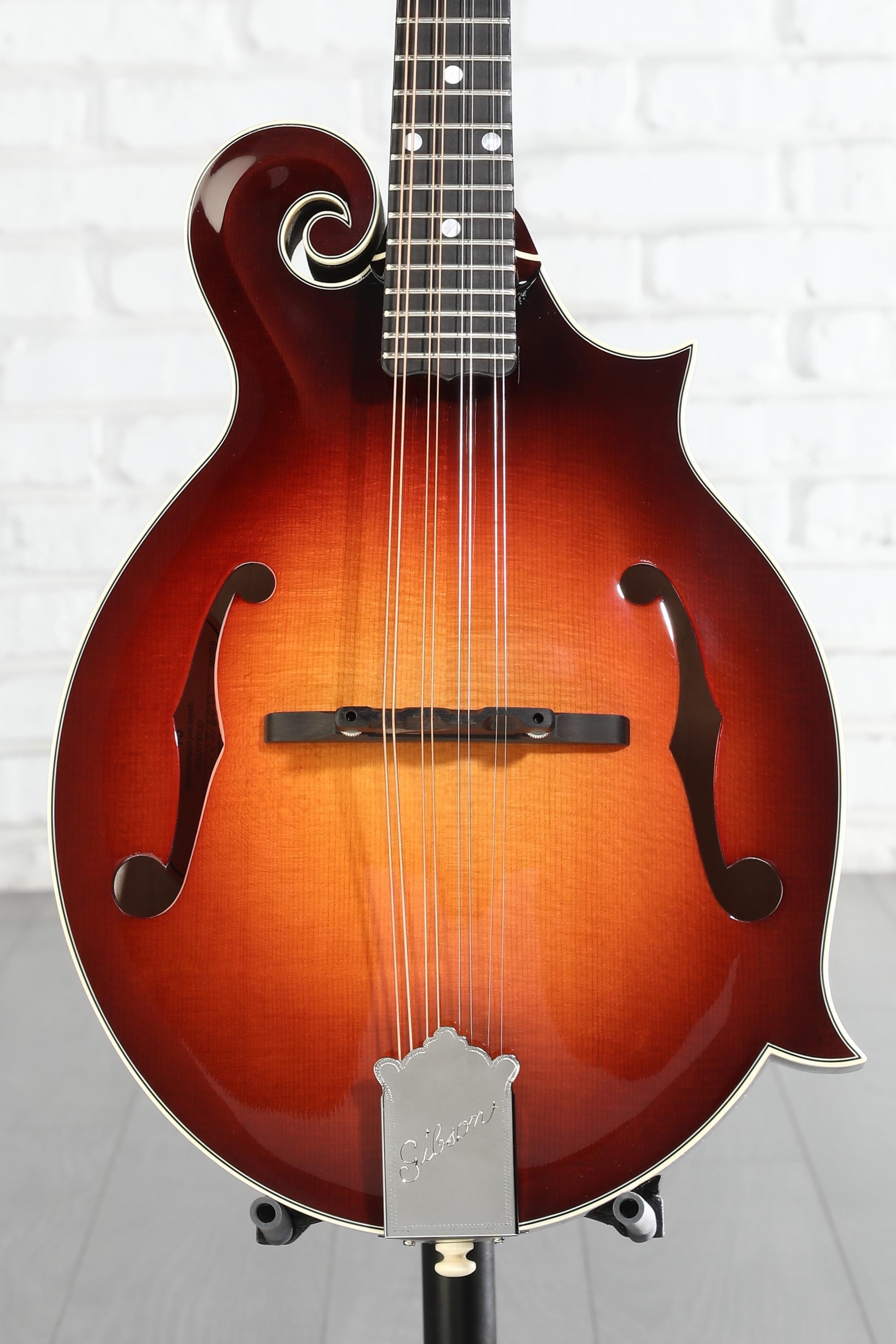 Gibson Custom F-5G Mandolin - Dark Burst Reviews | Sweetwater