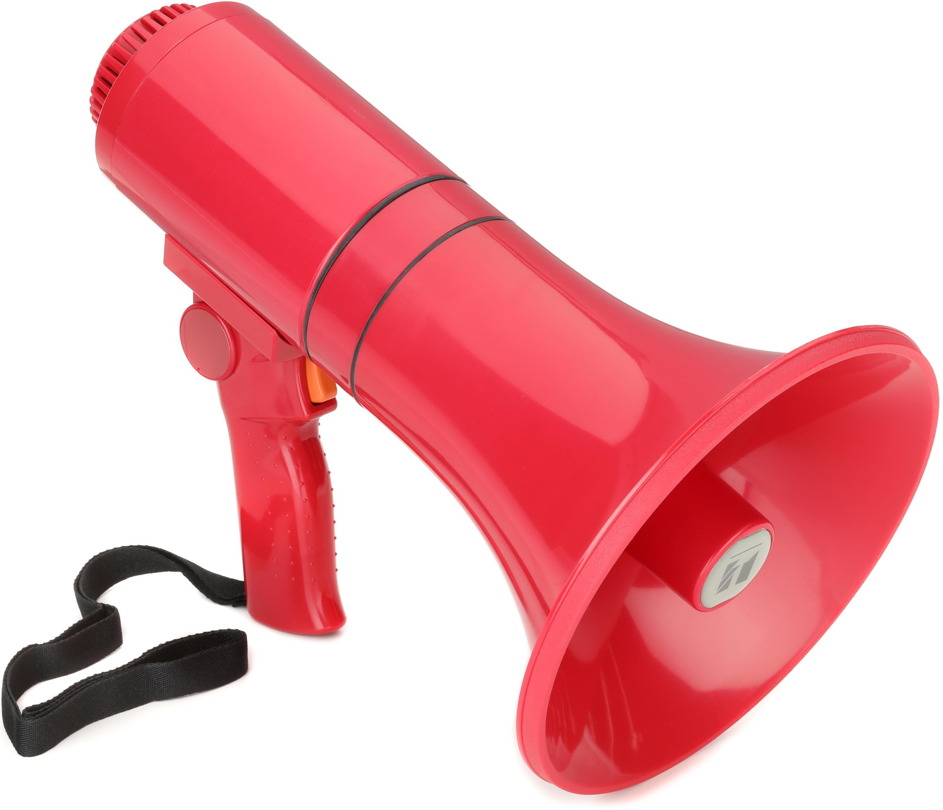 TOA ER-1215S 15-watt Megaphone with Siren - Red | Sweetwater