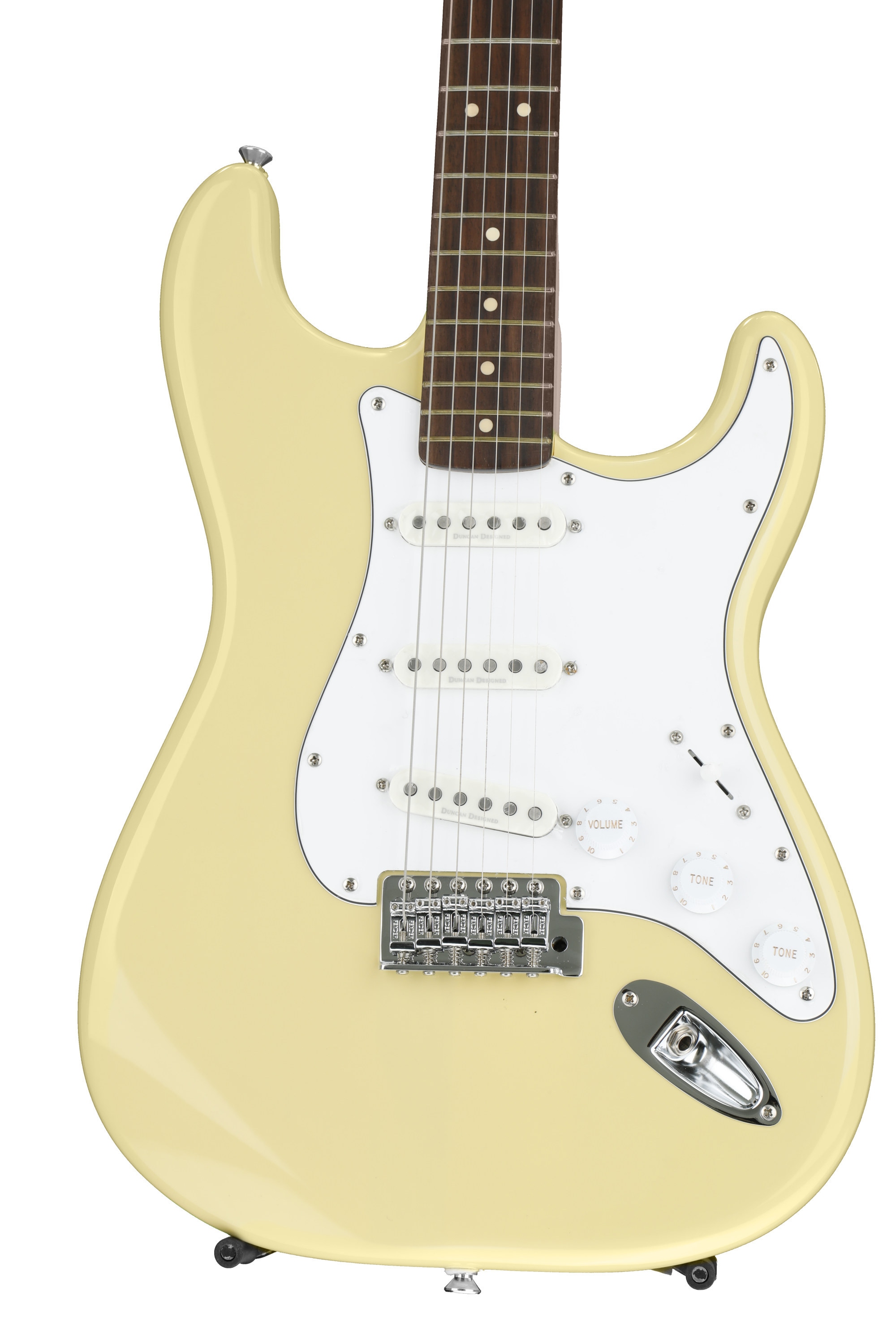 Squier Vintage Modified Stratocaster VBLガリやノイズなどはありません