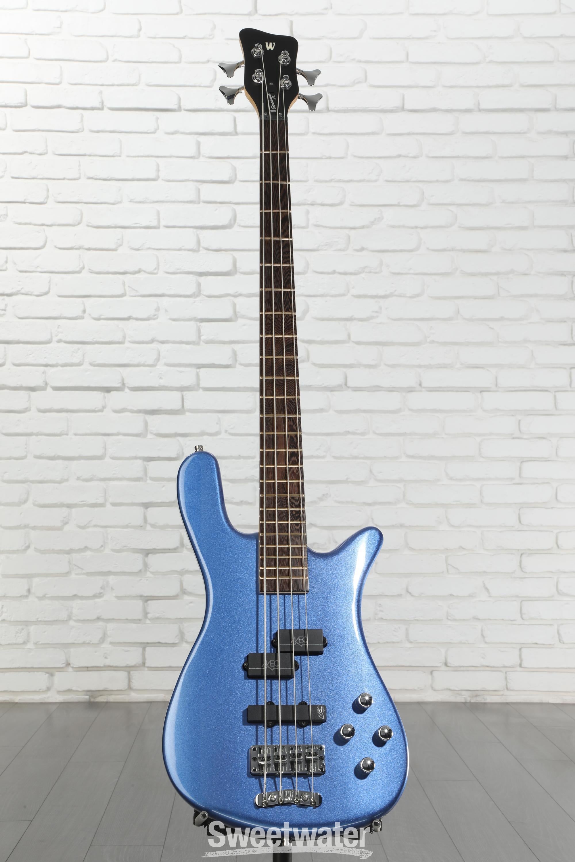 Warwick RockBass Streamer LX Electric Bass Guitar - Metallic Blue