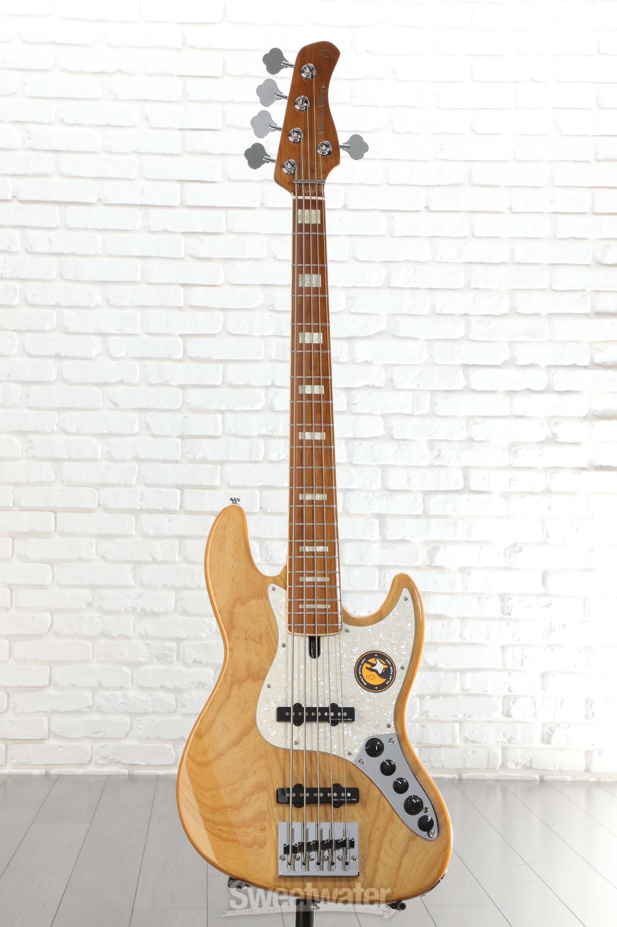 Sire Marcus Miller V8 5-string Bass Guitar - Natural | Sweetwater