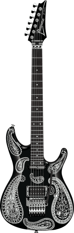 Ibanez Joe Satriani Signature JS1BKP - Black Paisley | Sweetwater