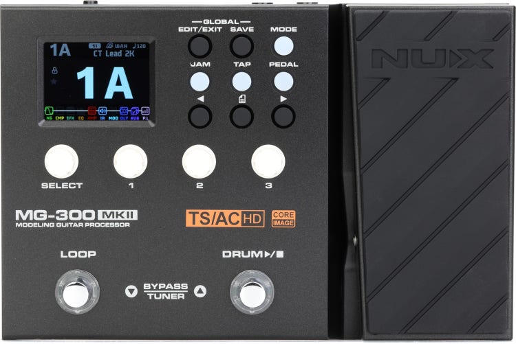 NUX MG-300 MKII Multi-effects and Modeling Processor