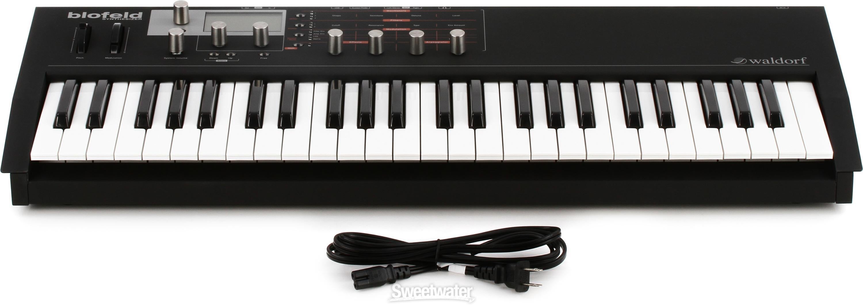 Waldorf Blofeld Keyboard Synthesizer Black Sweetwater