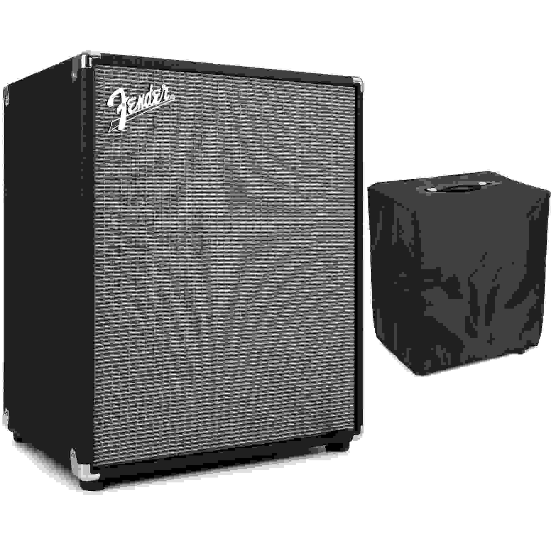 Fender Rumble 500 2 x 10-inch 500-watt Bass Combo Amp with Deluxe Padded Cover