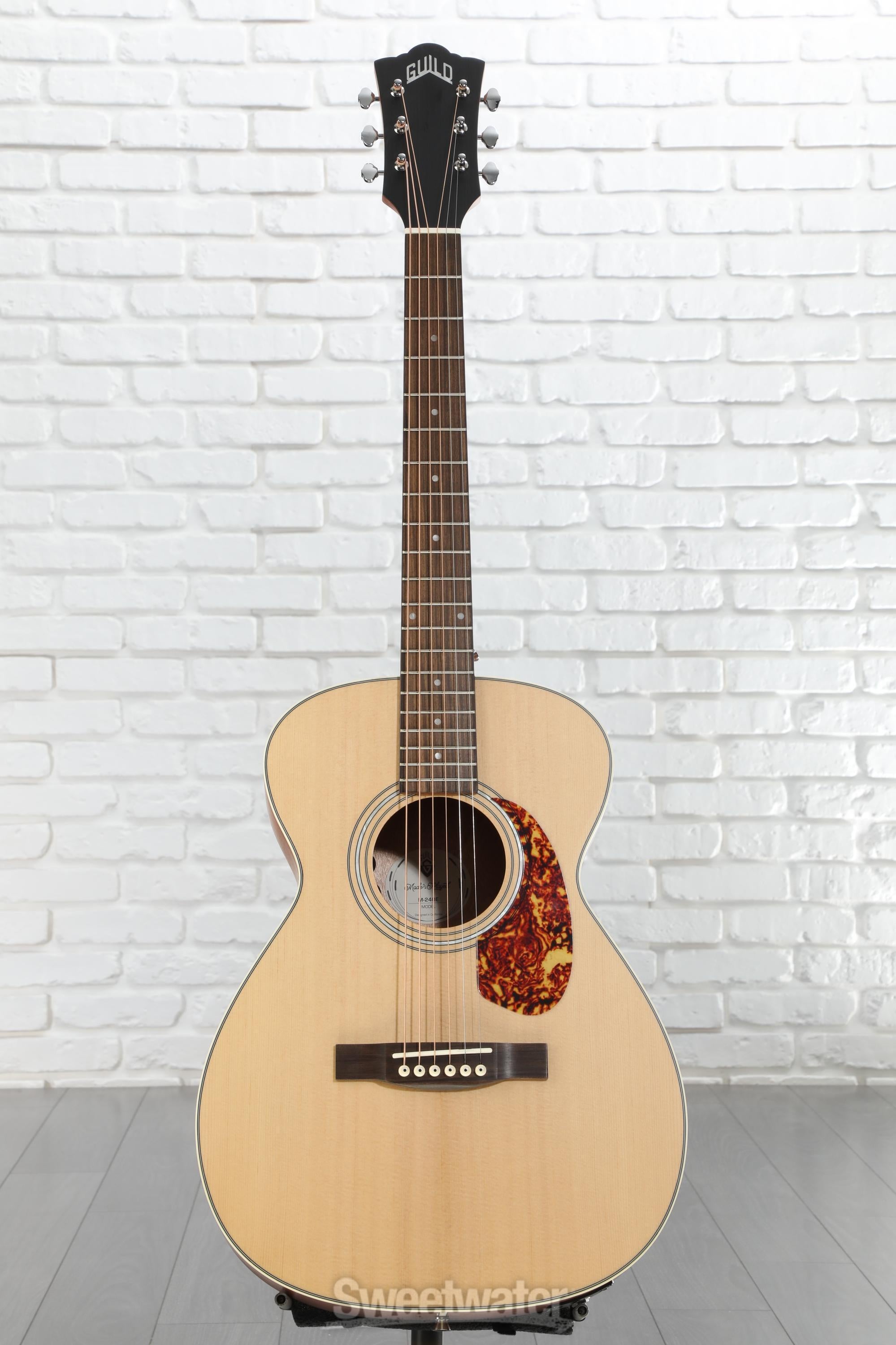 Guild M-240E Westerly Concert Acoustic-Electric Guitar - Natural