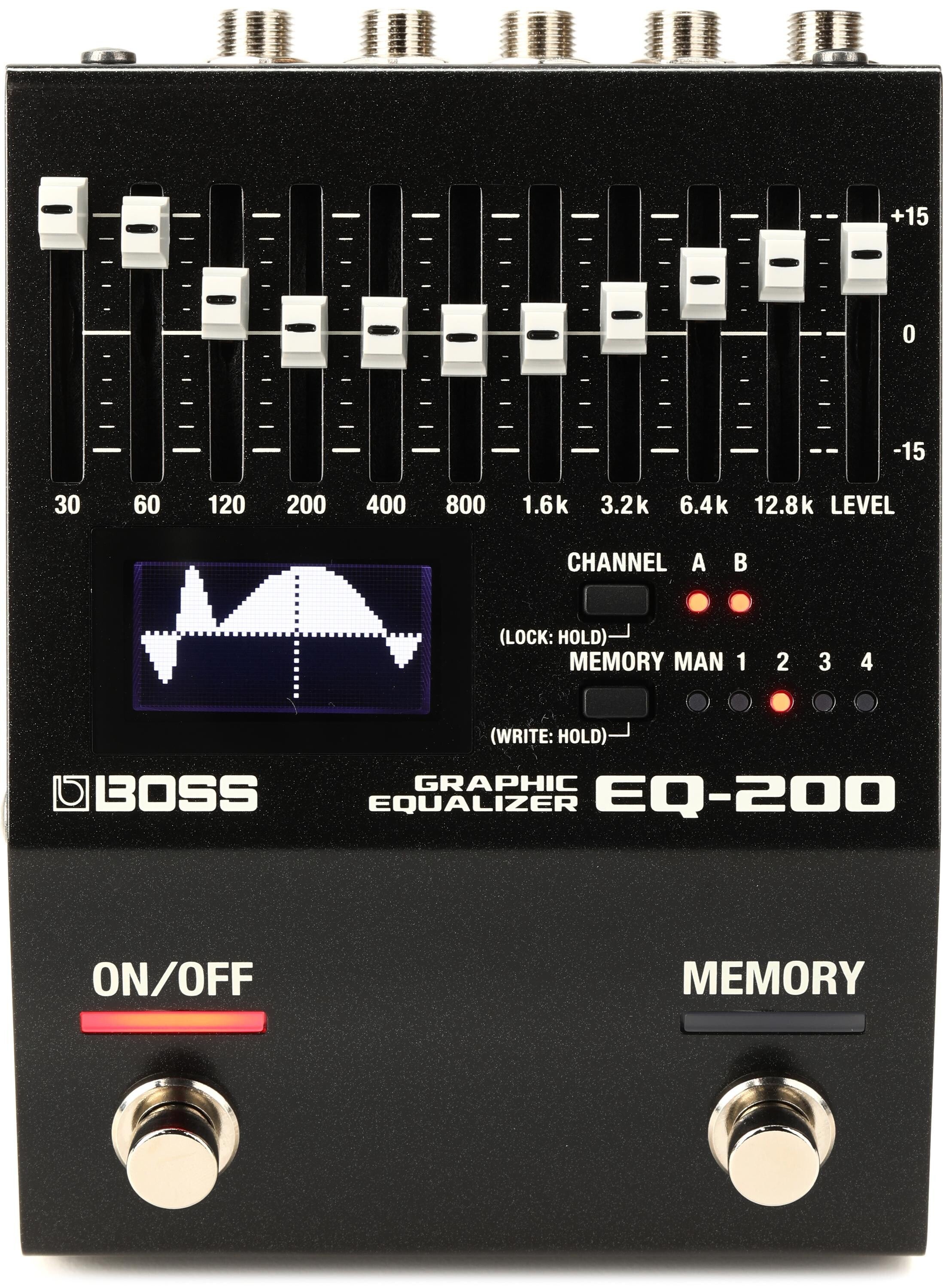 正規激安BOSS EQ-200 Graphic Equalizer　使用頻度少　アダプター付き イコライザー