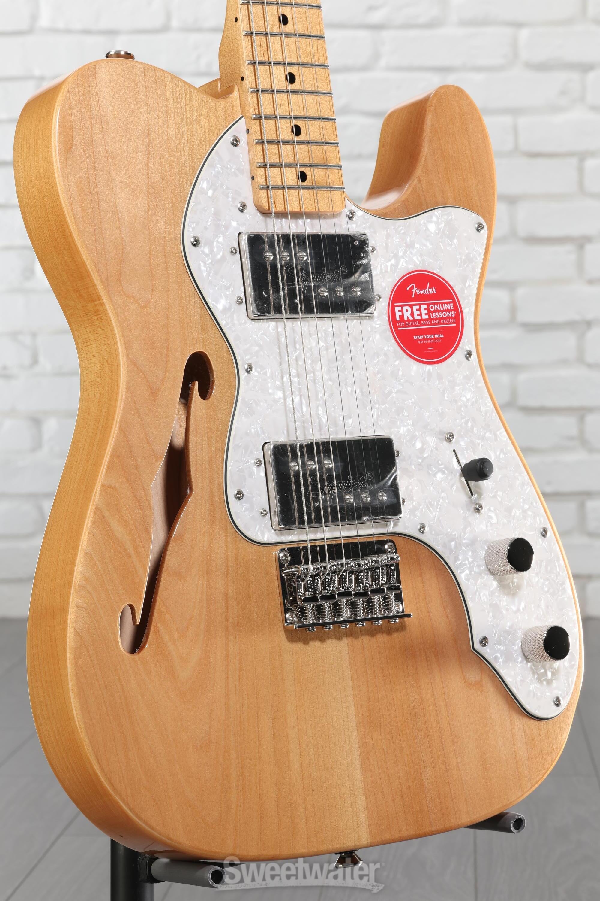 Squier Classic Vibe '70s Telecaster Thinline - Natural | Sweetwater