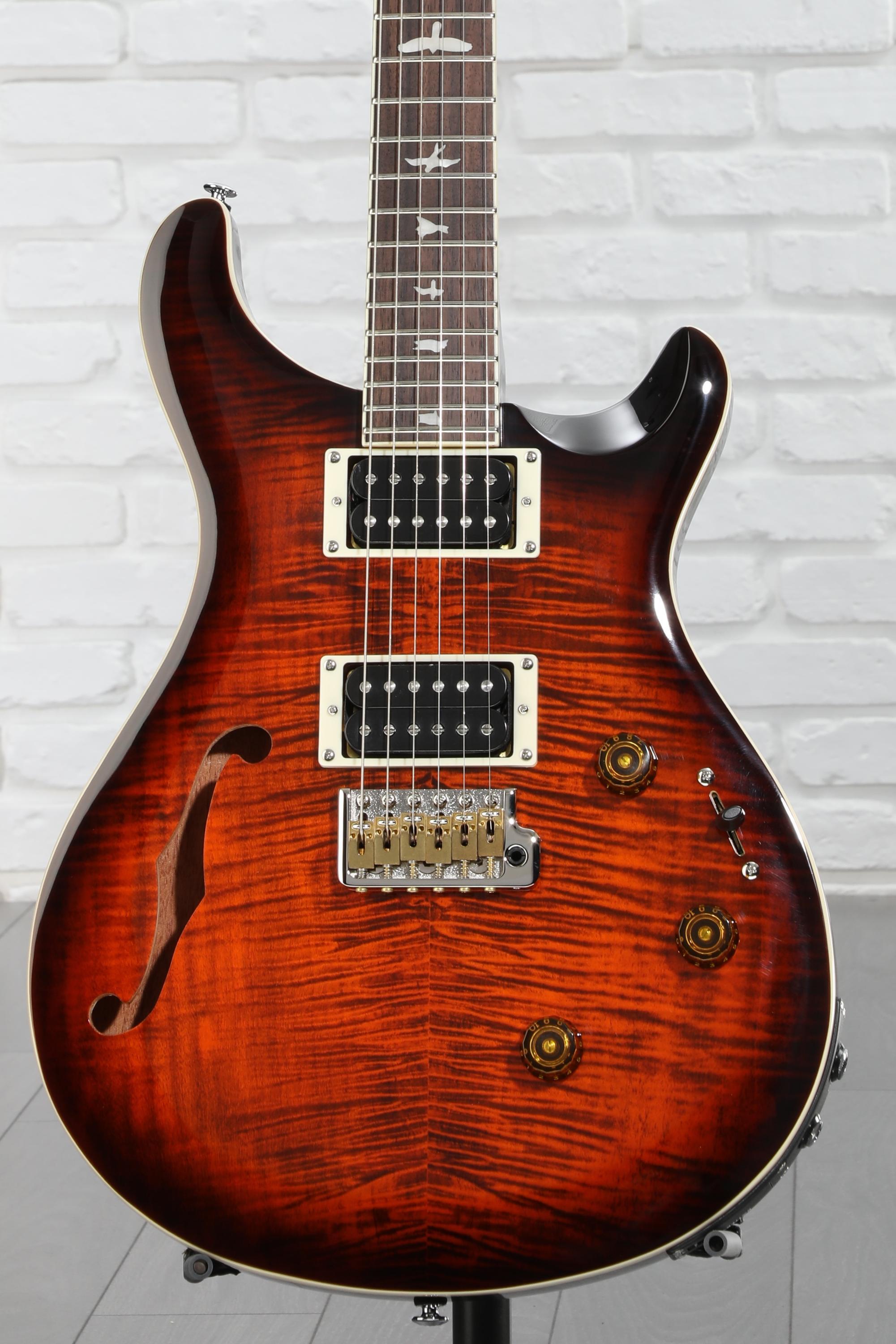【木目◎】prs se custom 22 semi-hollow PRS SE Custom 22 Semi-Hollow Quilt-Top Limited-Run Electric