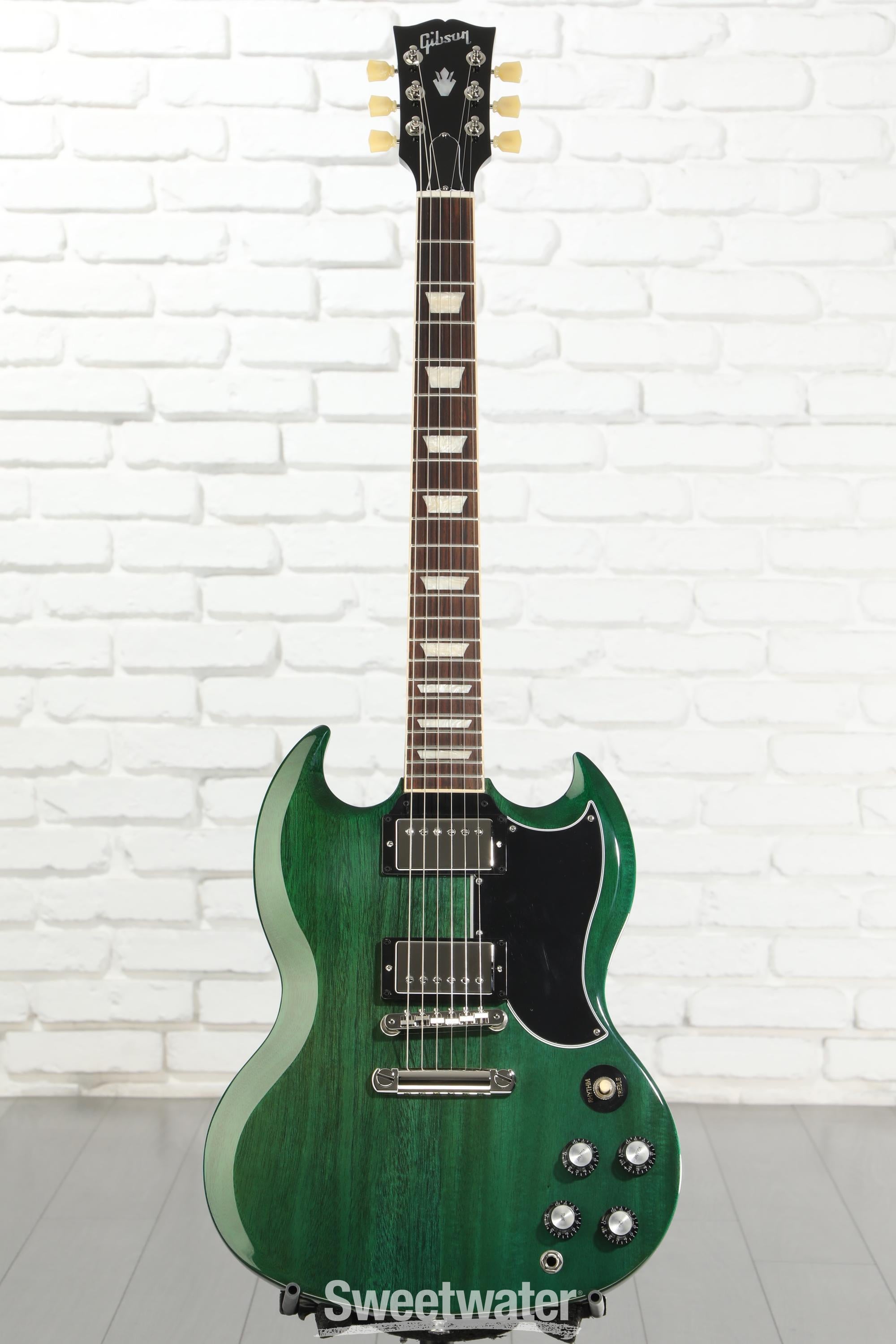 Gibson SG Standard '61 Electric Guitar - Translucent Teal | Sweetwater