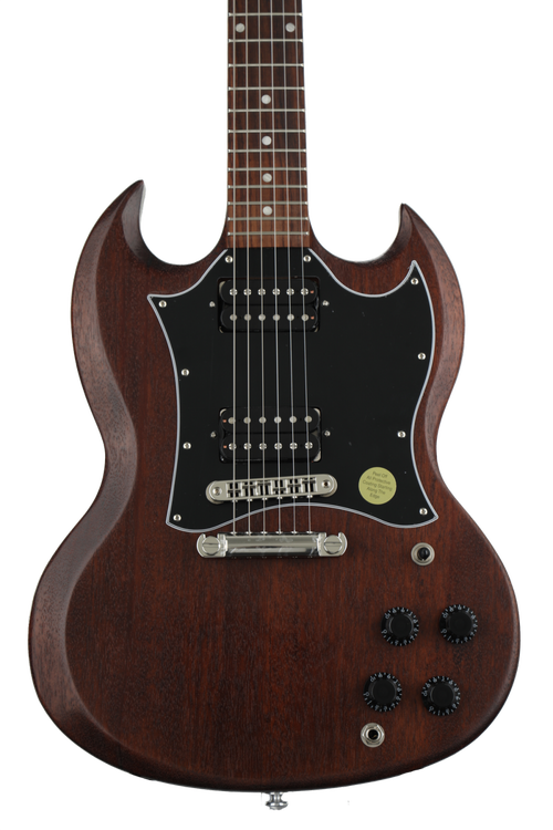 Gibson SG Faded 2017 T - Worn Brown with Soft Case | Sweetwater Gibson SG Faded 2017 T - Worn Brown with Soft Case | Sweetwater