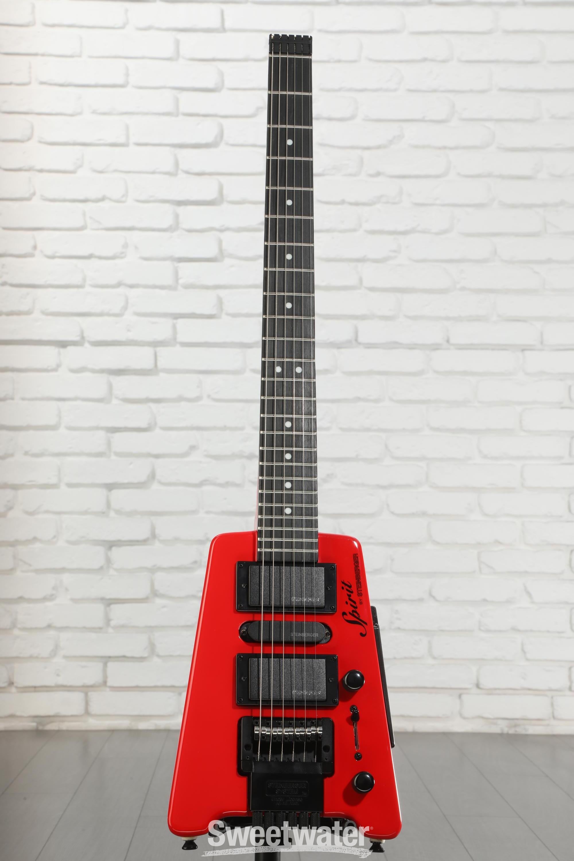 Steinberger Spirit GT-PRO Deluxe Electric Guitar - Hot Rod Red