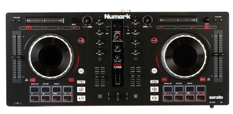 Numark Mixtrack Platinum Serato DJ Controller Review And Video