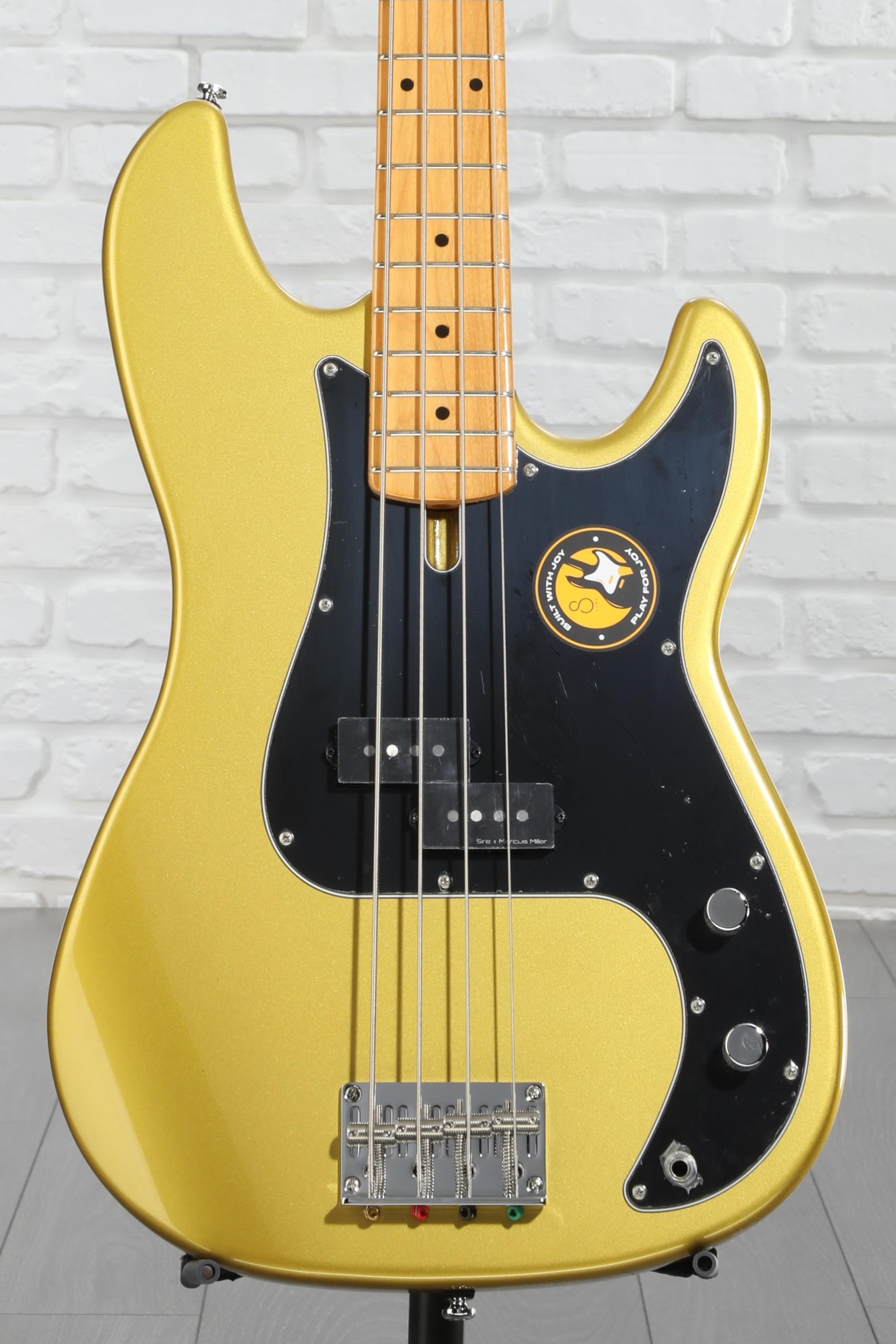 Sire Marcus Miller P5 4-string Bass Guitar - Metallic Gold