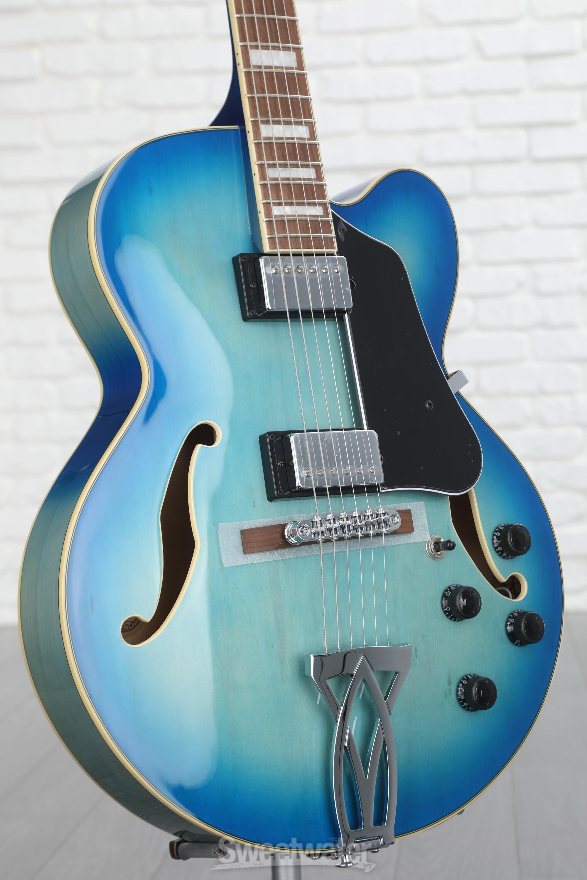 Ibanez Artcore AF75 Hollowbody Electric Guitar - Jet Blue