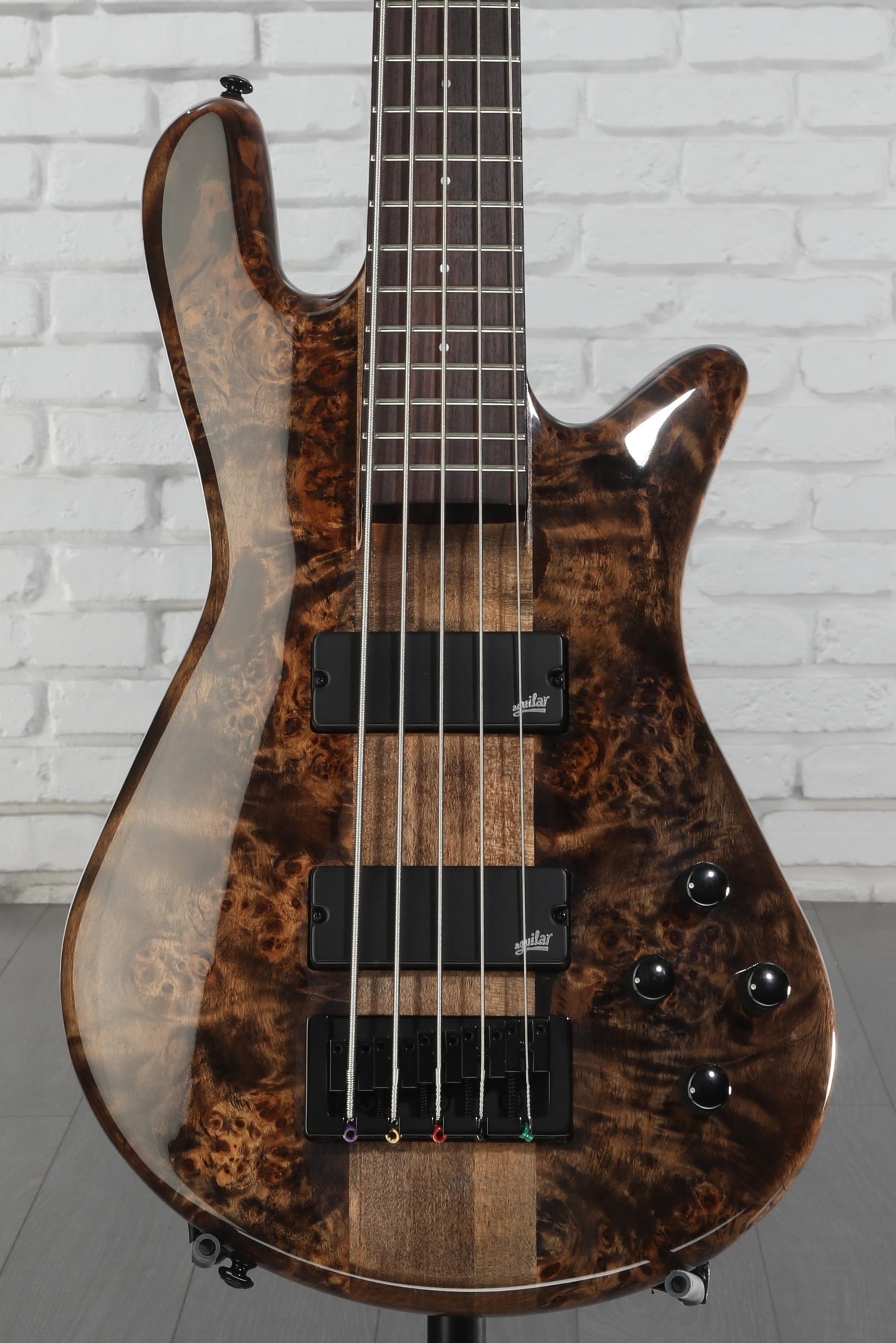 Spector NS Ethos 5 Bass Guitar - Super Faded Black Gloss
