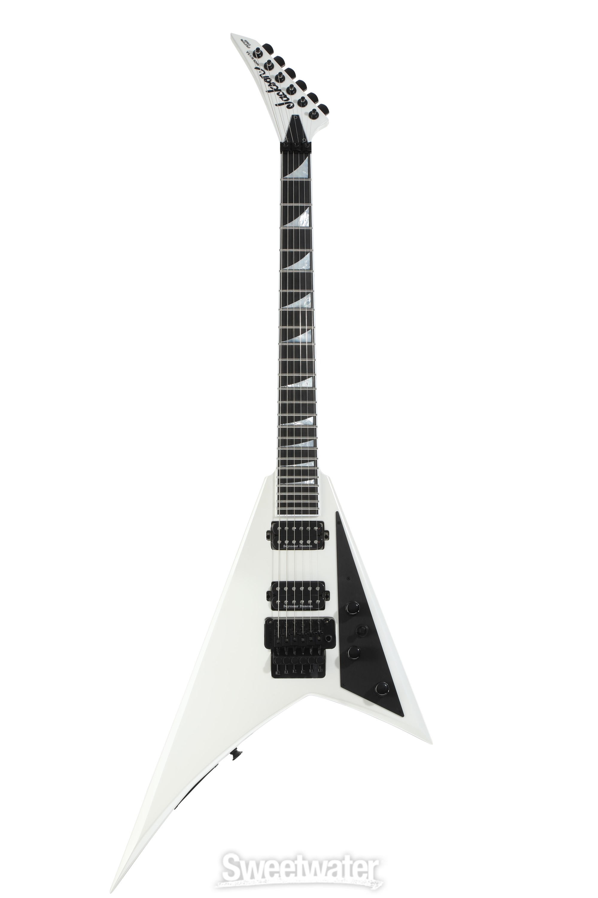 Jackson Custom Shop Rhoads 24 2H Electric Guitar - Snow